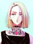 Android 18 by Vinne