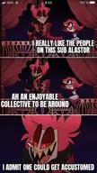 Alastor Hazbin Hotel Fan Art