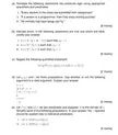 [College level: Discrete Math] how do I solve Q 1 and Q2? My working is in the text