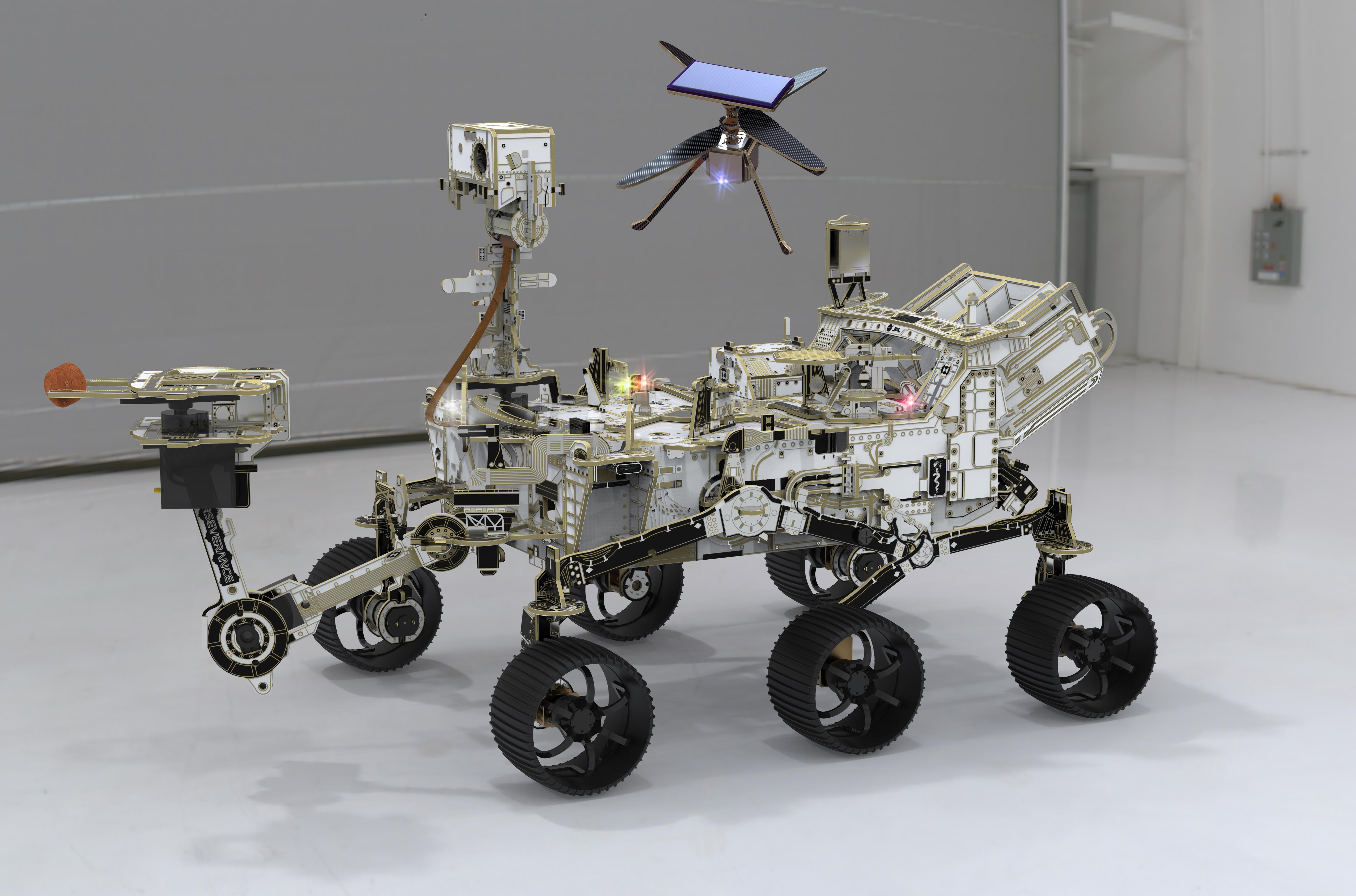 DIY NASA PERSEVERANCE SPACE ROVER KIT made by Geek Club and CircuitMess