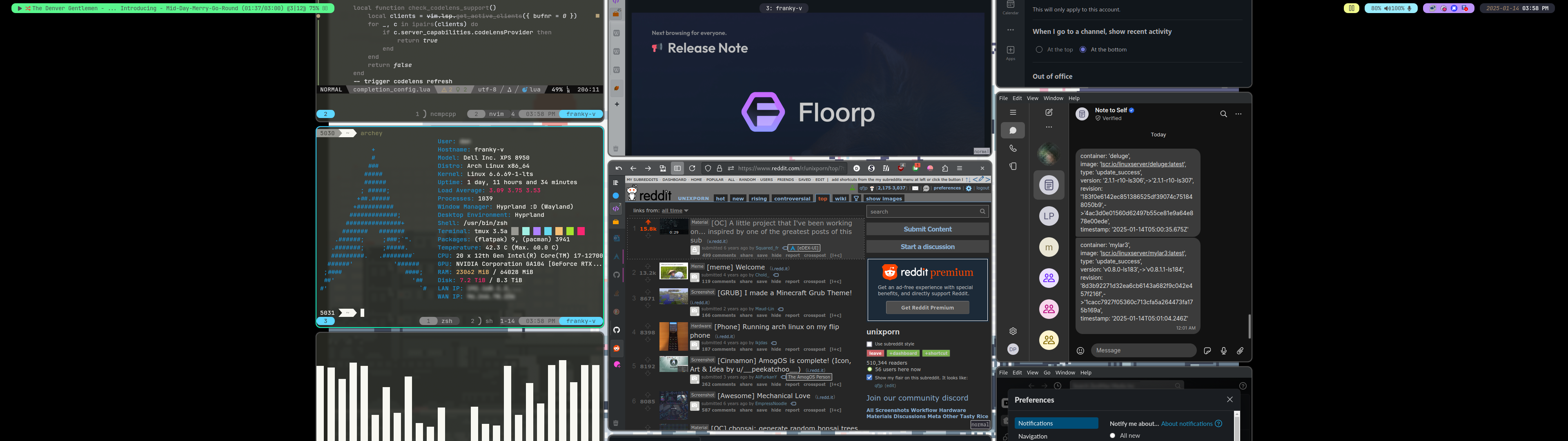 [Hyprland] With infinite space, who needs workspaces? | Scrolller