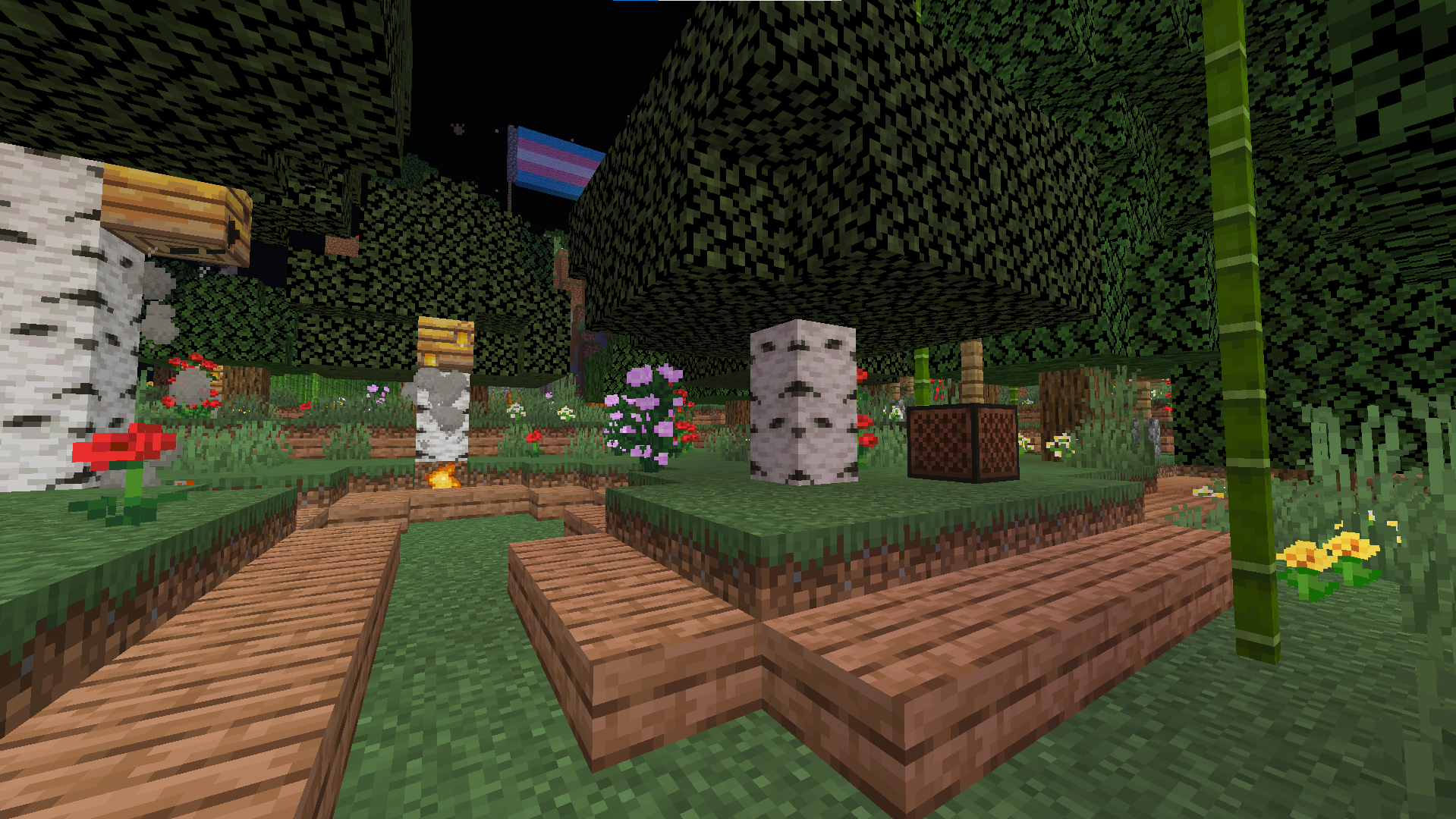 i finished my base in my smp world! thoughts?