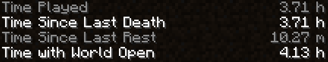 I tried to play minecraft hardcore for the first time, so this is my progress for today. Am I good?