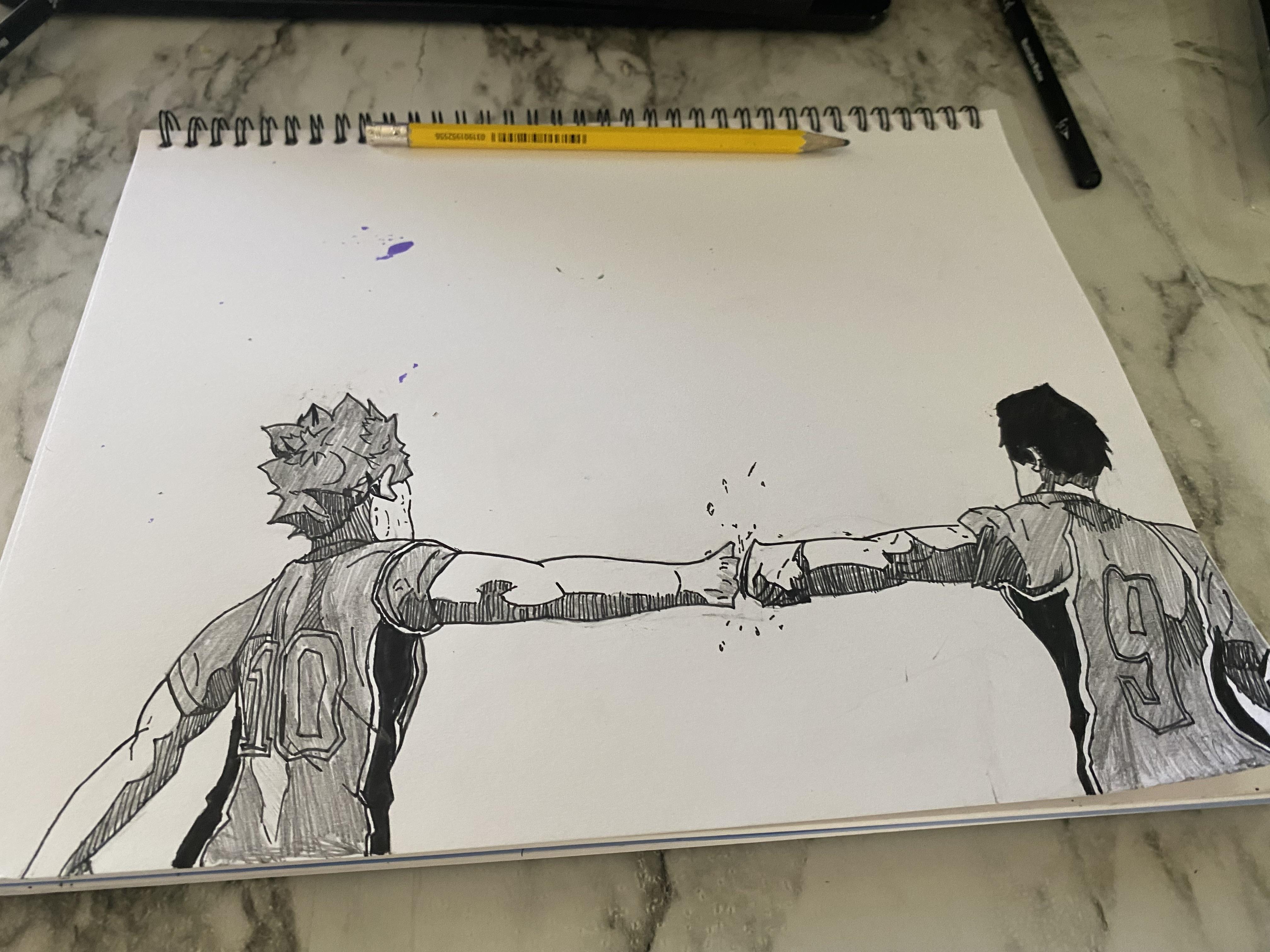 Drew this panel today