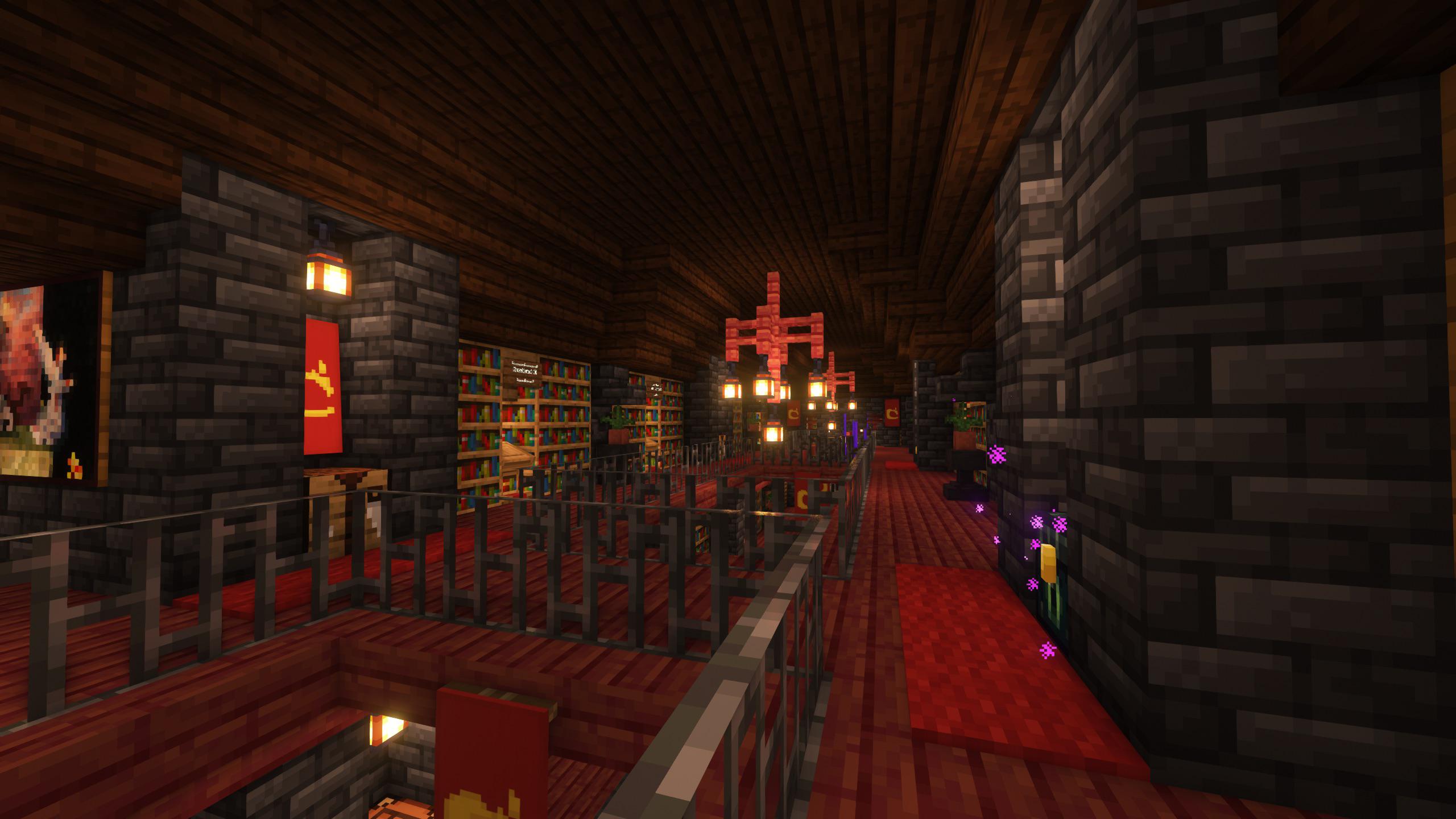 Library Mega Build Discover more like Minecraft: Some progress on my first megabuild - The ...