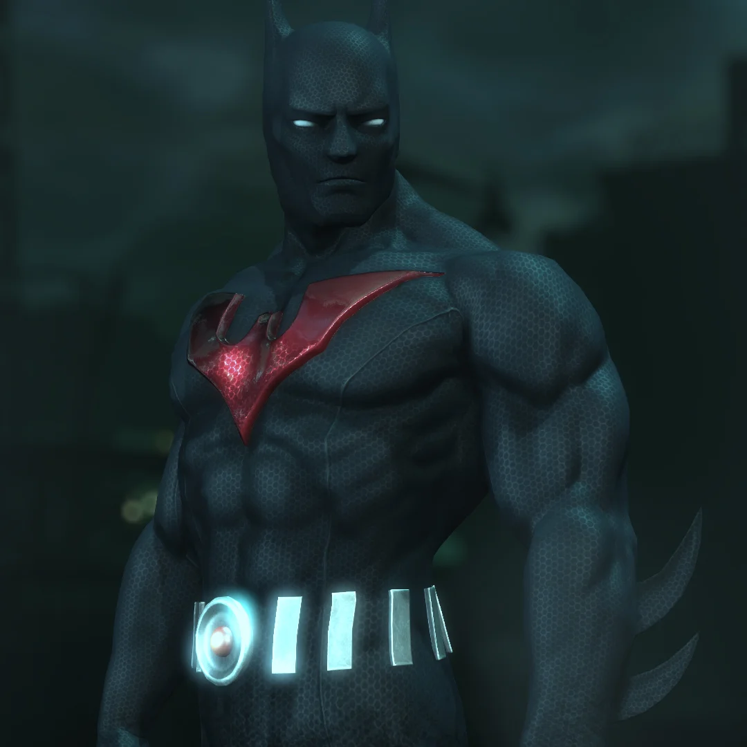 Rough concept of how I think Batman beyond's mask should work in live action
