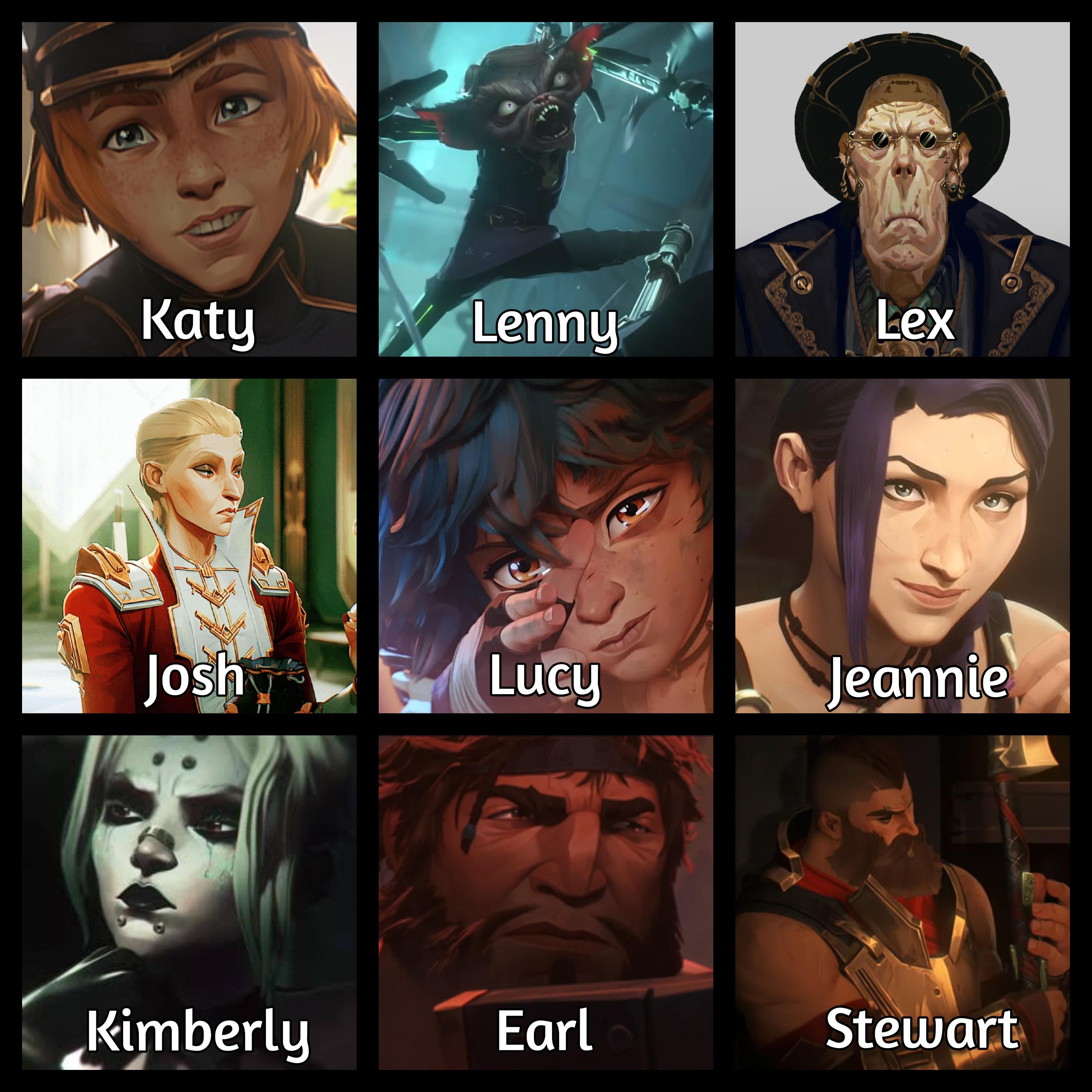 Part 2! If Arcane characters had the same names as their VAs | Scrolller