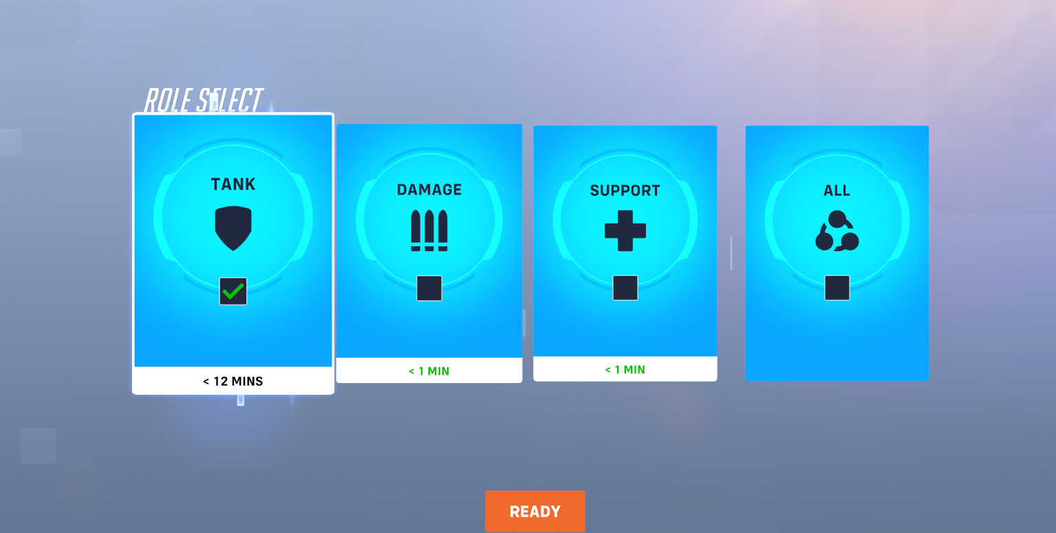 Twelve-minute tank queue? Well, that's not something you see every day ...