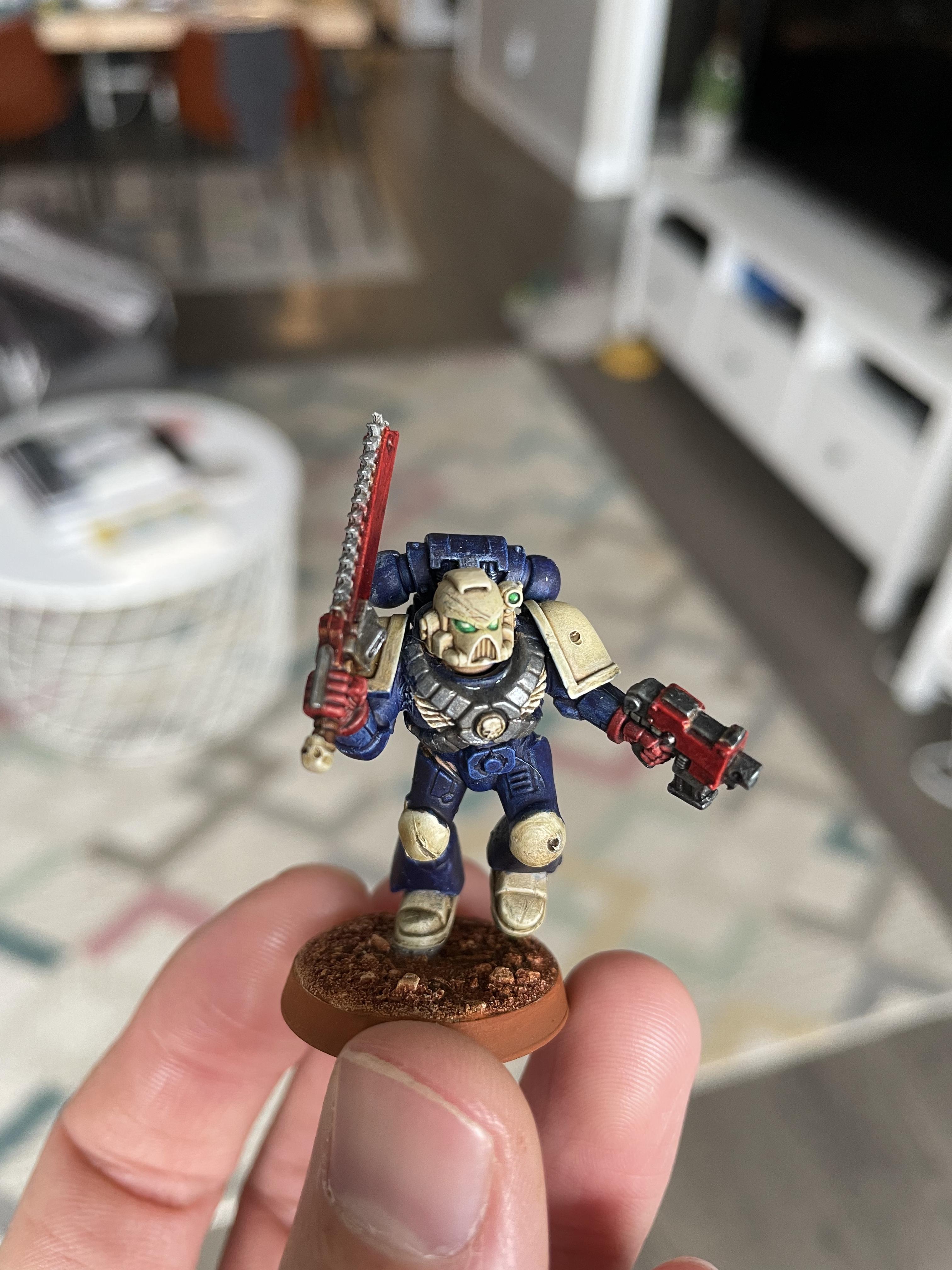 Boneheads chapter scheme (and little diorama) | Scrolller