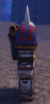 Space Marine Pre heresy World Eaters Lieutenant brought into Roblox
