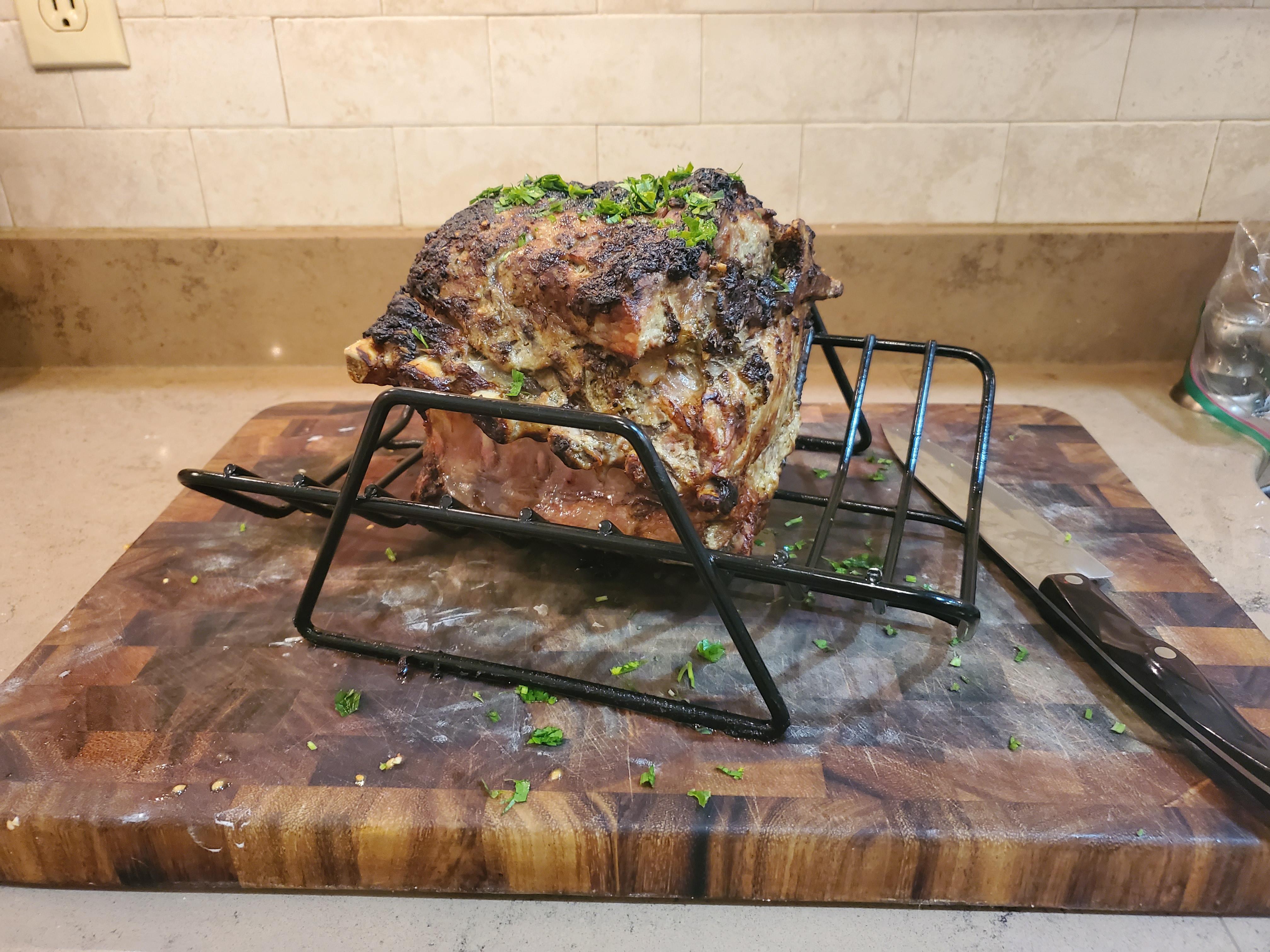 [homemade] pork rib roast | Scrolller