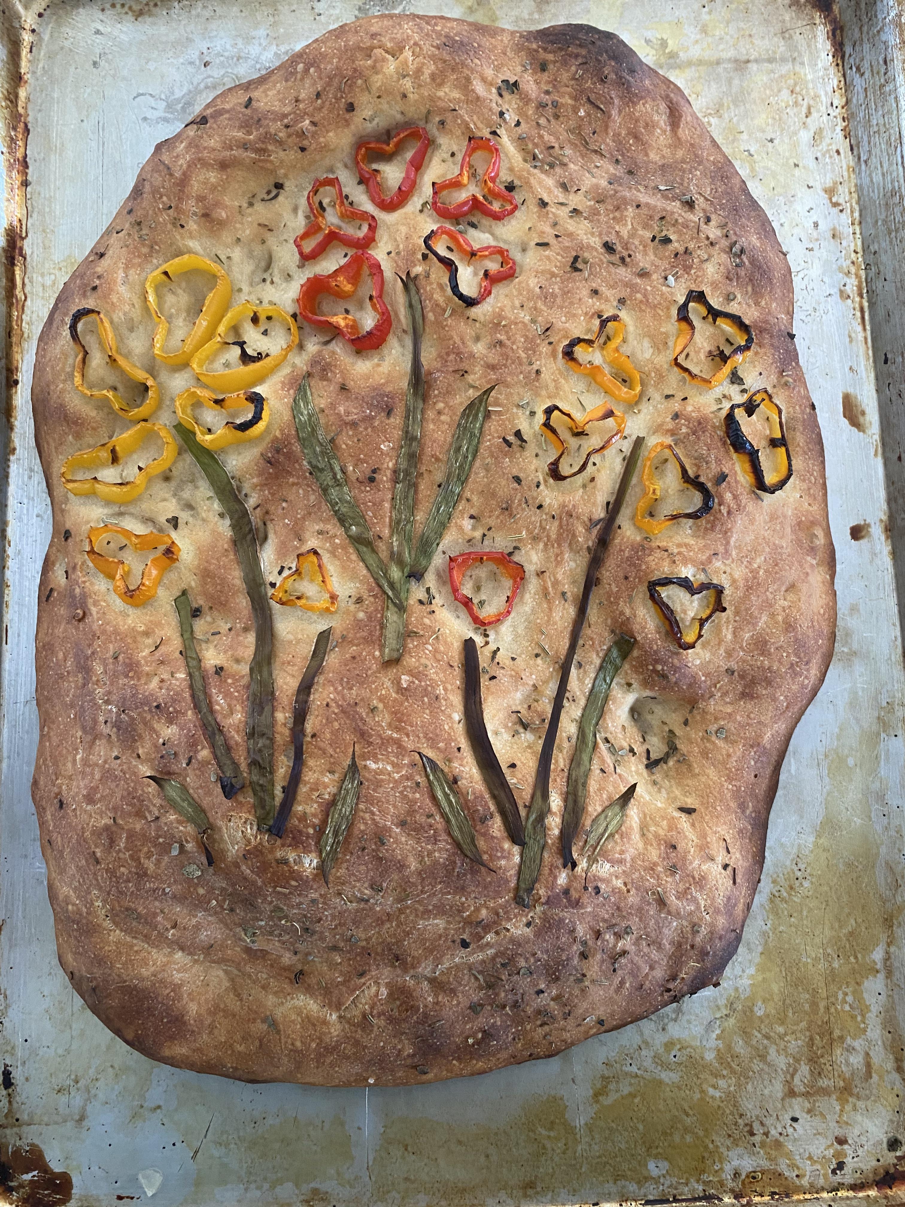 First Loaf of Focaccia