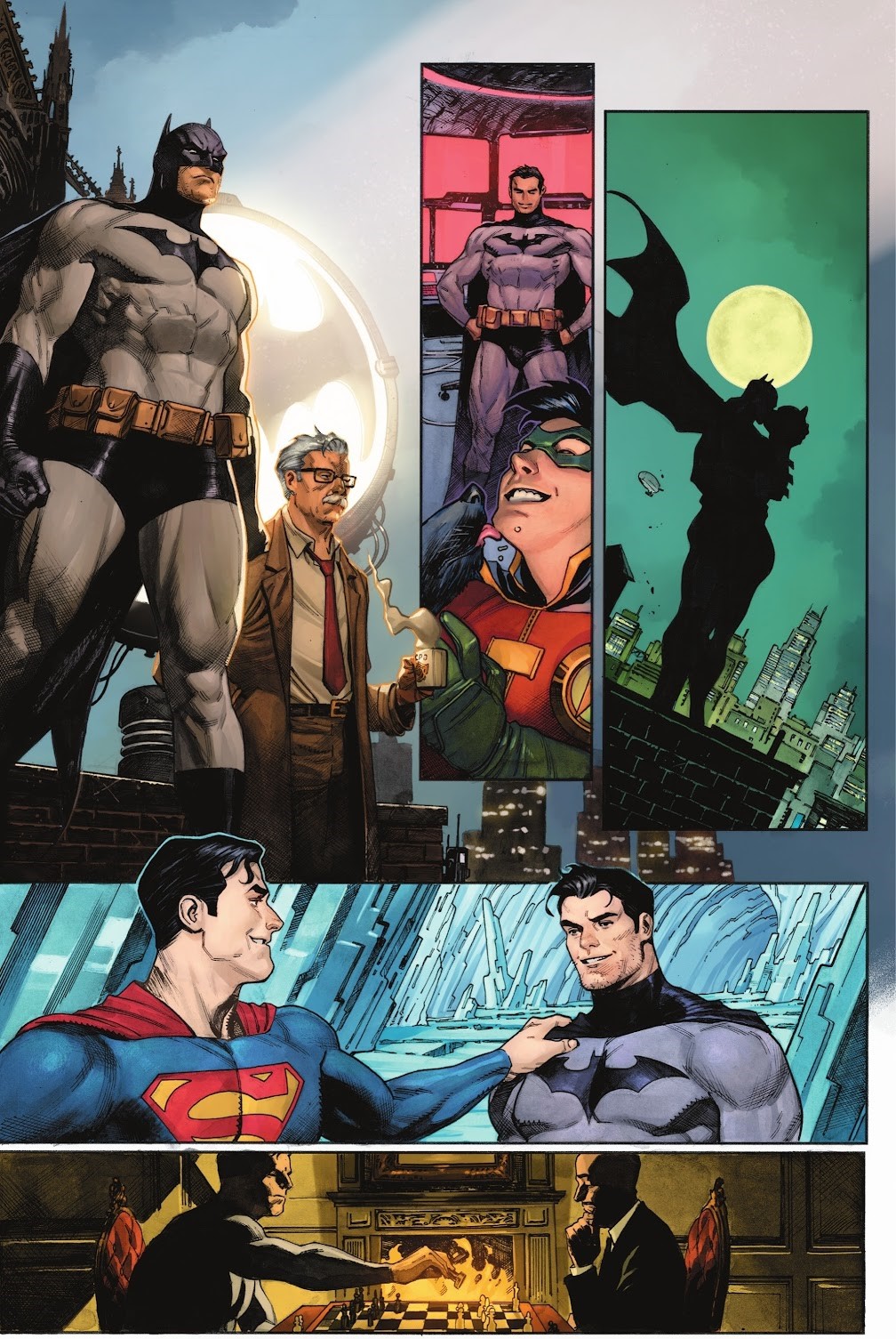 Batman contemplating all he's lost. [Batman 2016 #118] Also this art is ...