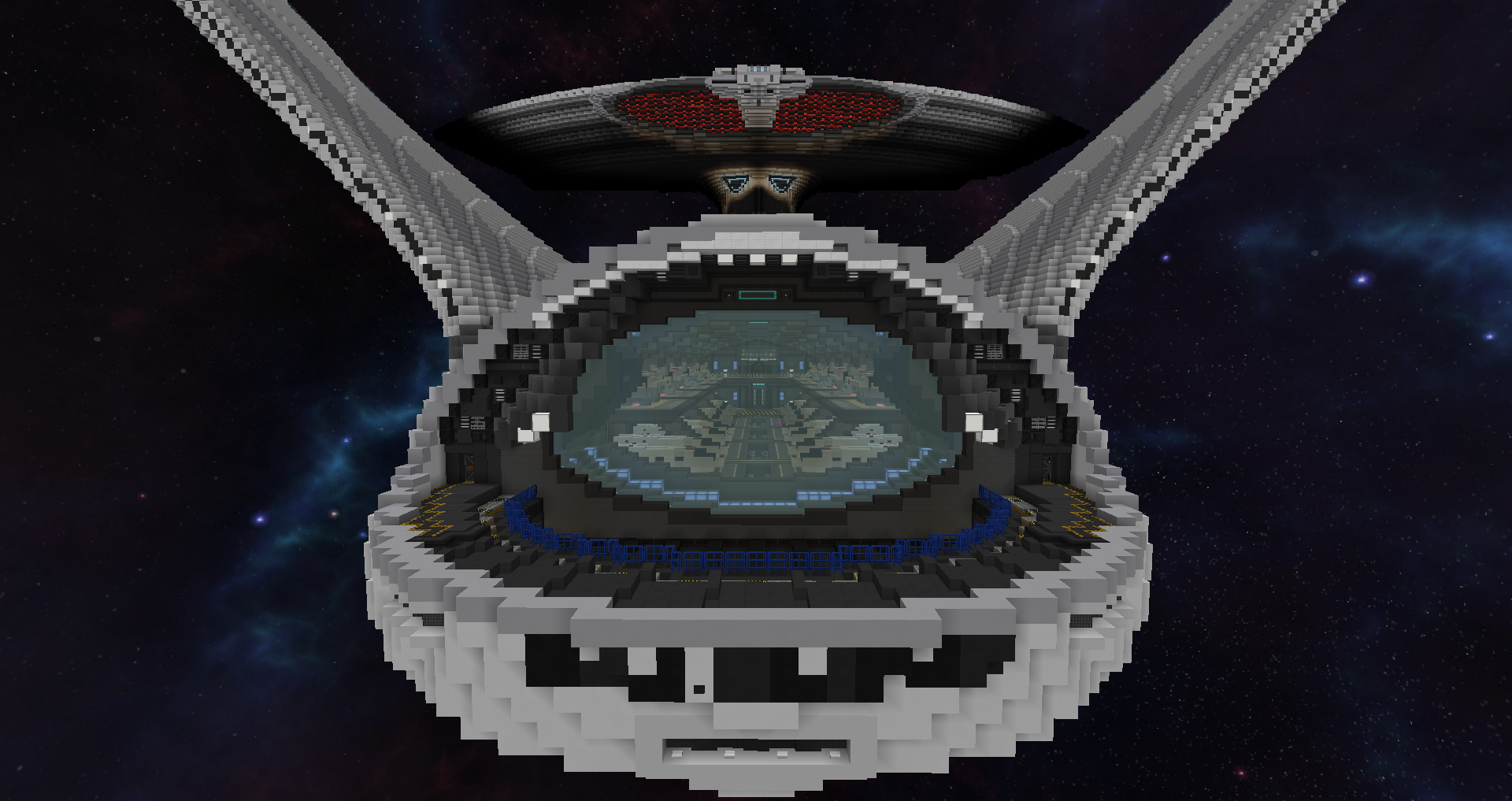 Mega Build Ship This is my largest and most detailed Megabuild to date. I present the ...