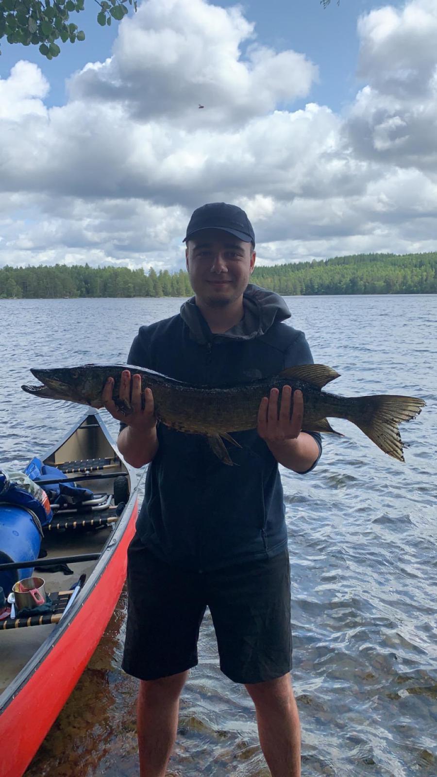 First time fishing (3rd fish of the trip) | Scrolller
