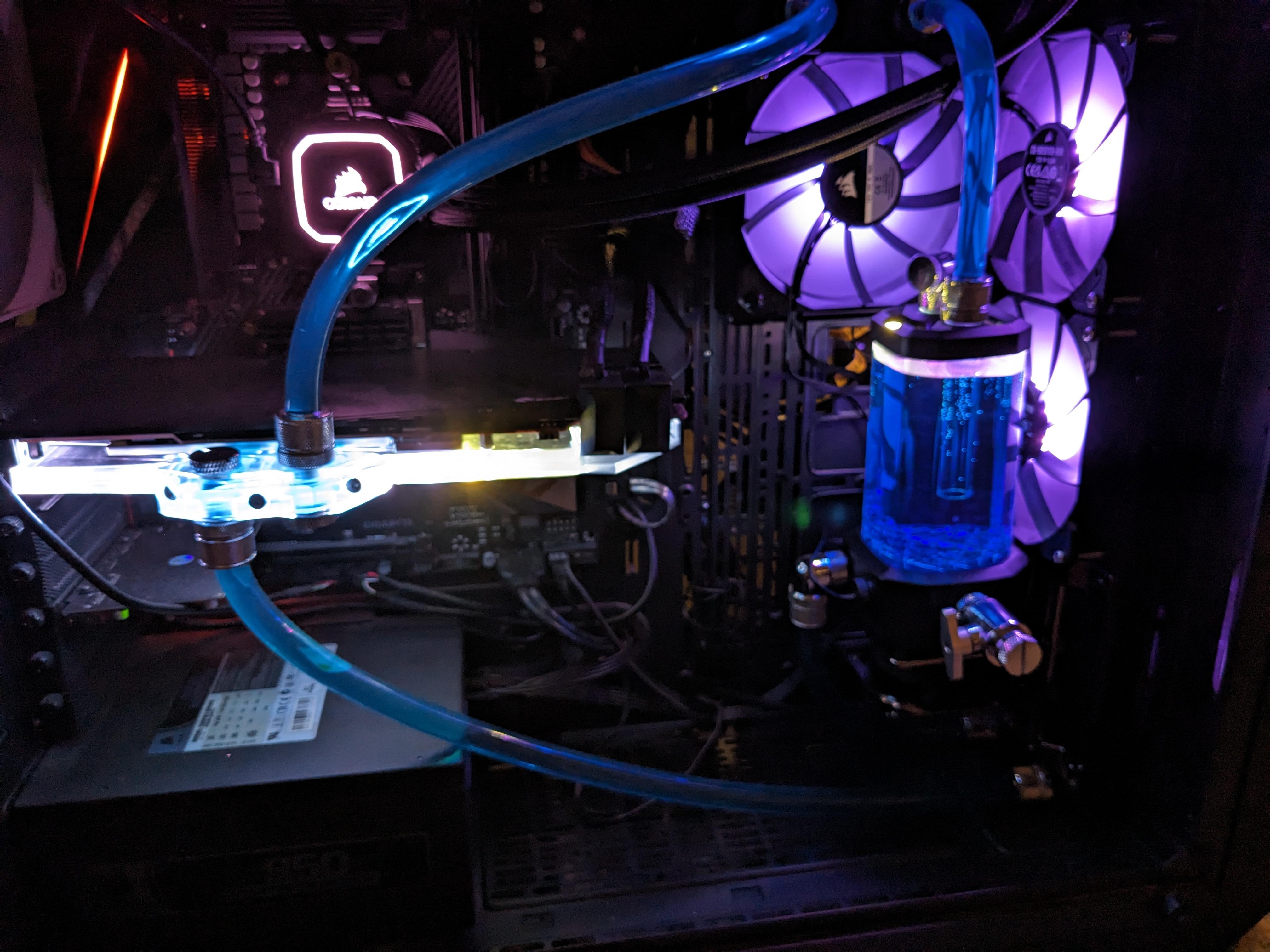 First custom loop for GPU finally done | Scrolller