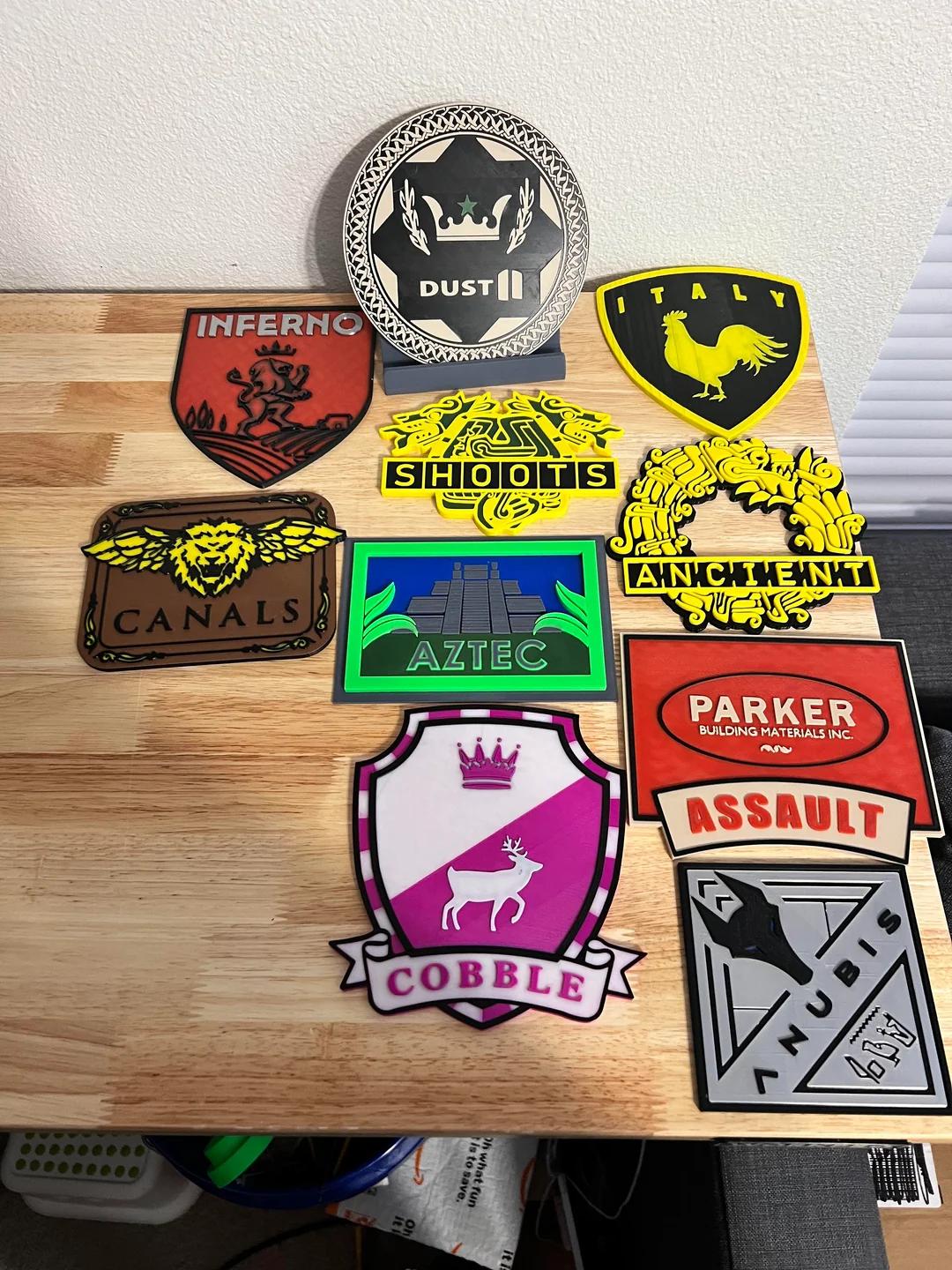 I’ve been testing CSGO map logos to print and I’m having some color ...