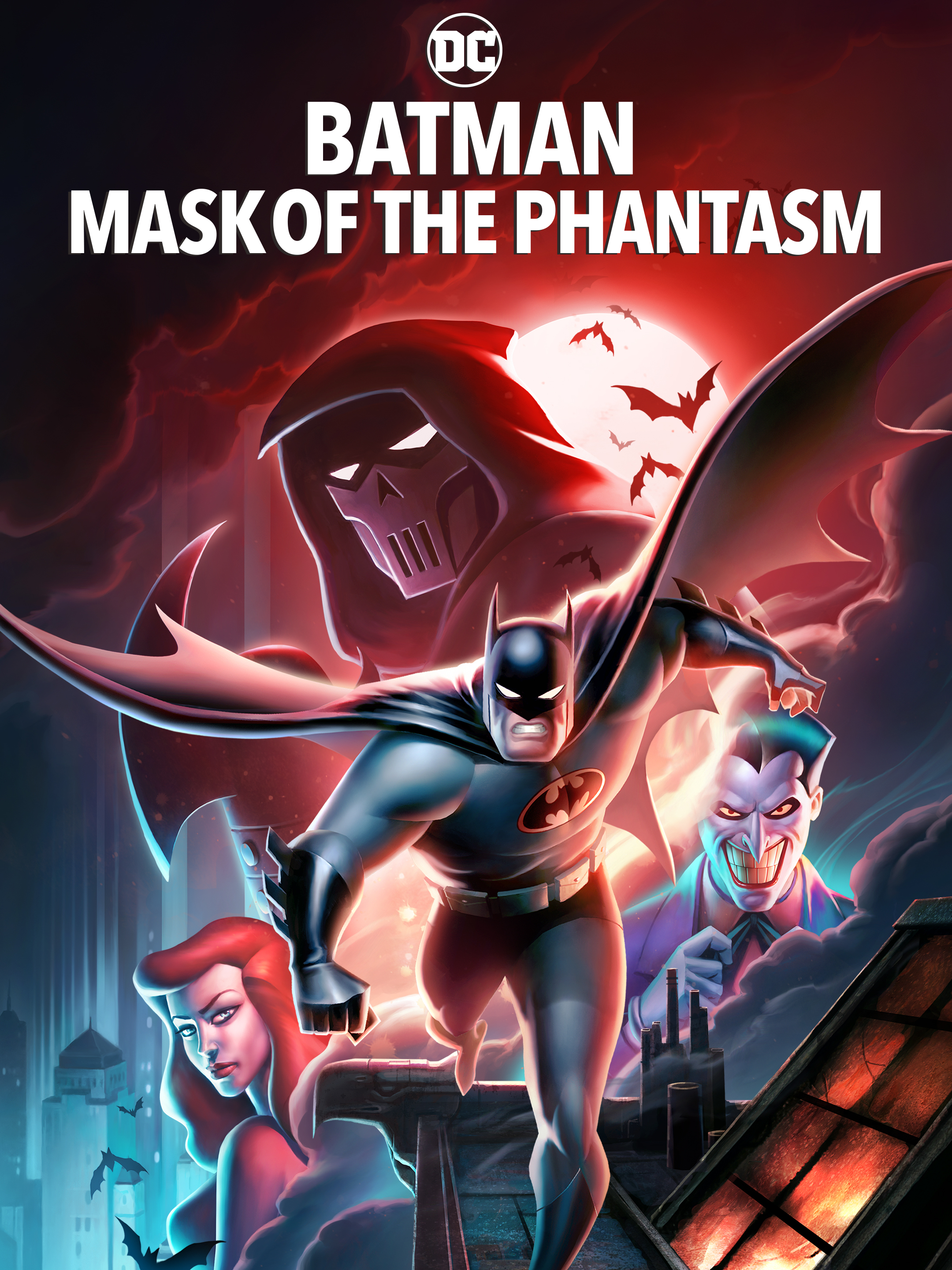 Batman DC Comics official art posters featuring Batman, Mr. Freeze, and the Joker in costumed masks and capes.