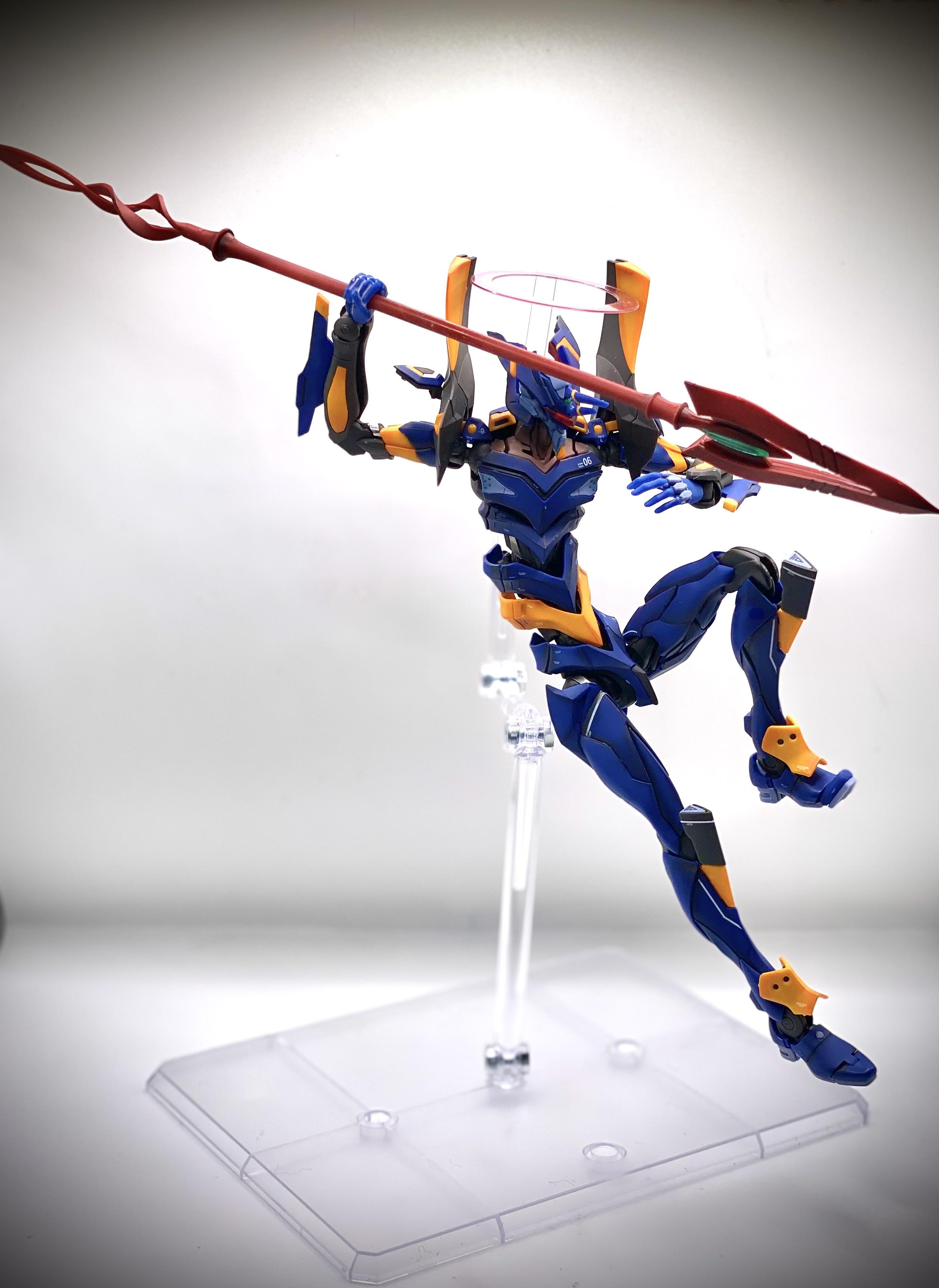 Unity 06. Eva RG Eva Unit 06 with water slide decals and some shading. | Scrolller