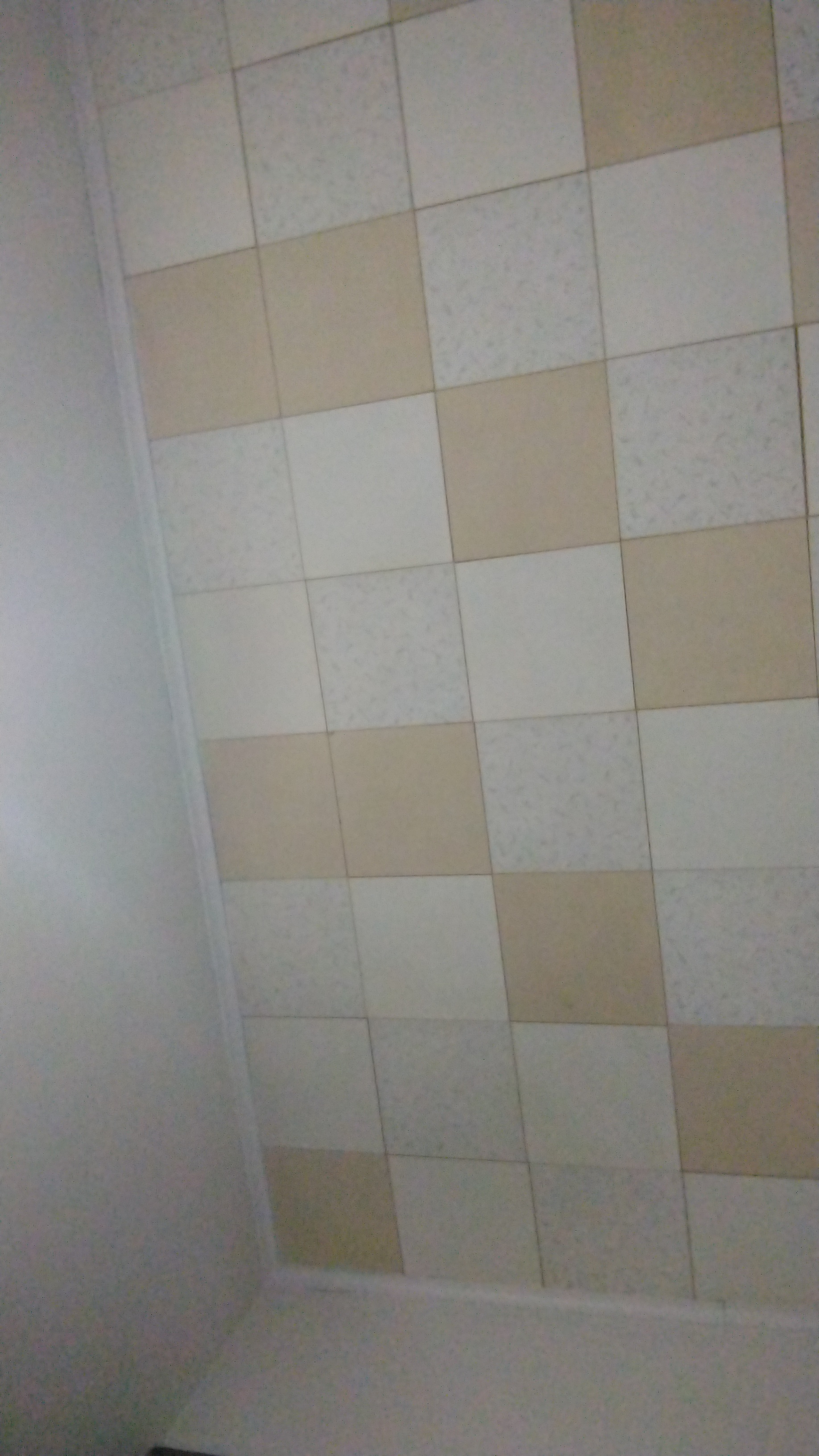 The checkerboard pattern on these ceiling tiles is off | Scrolller