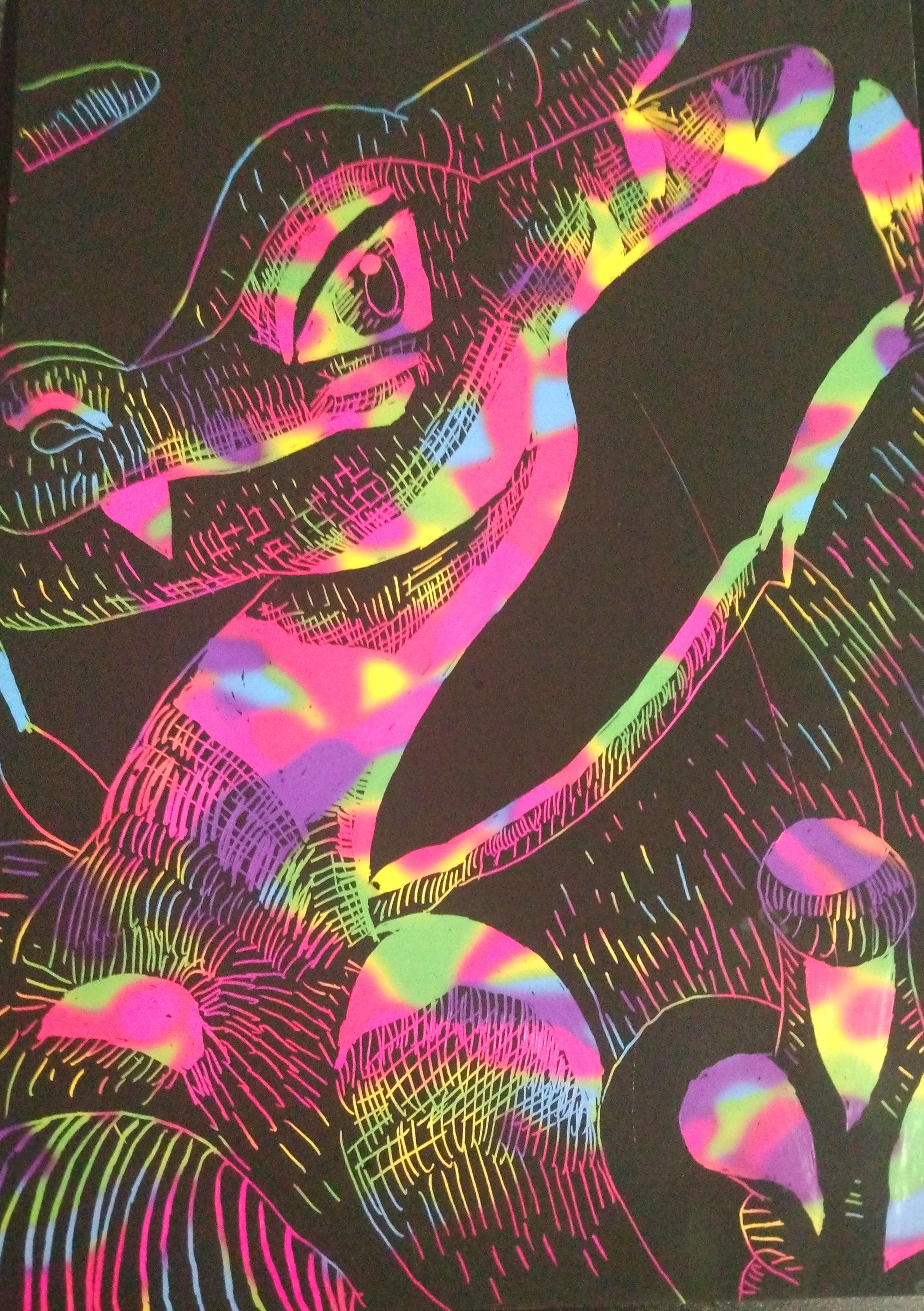 Charizard scratch art | Scrolller