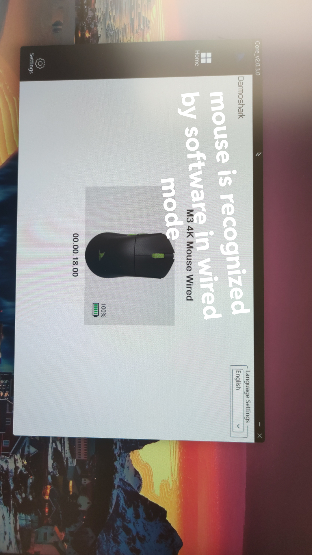 Darmoshark M3 4k (wireless mode doesn't work)