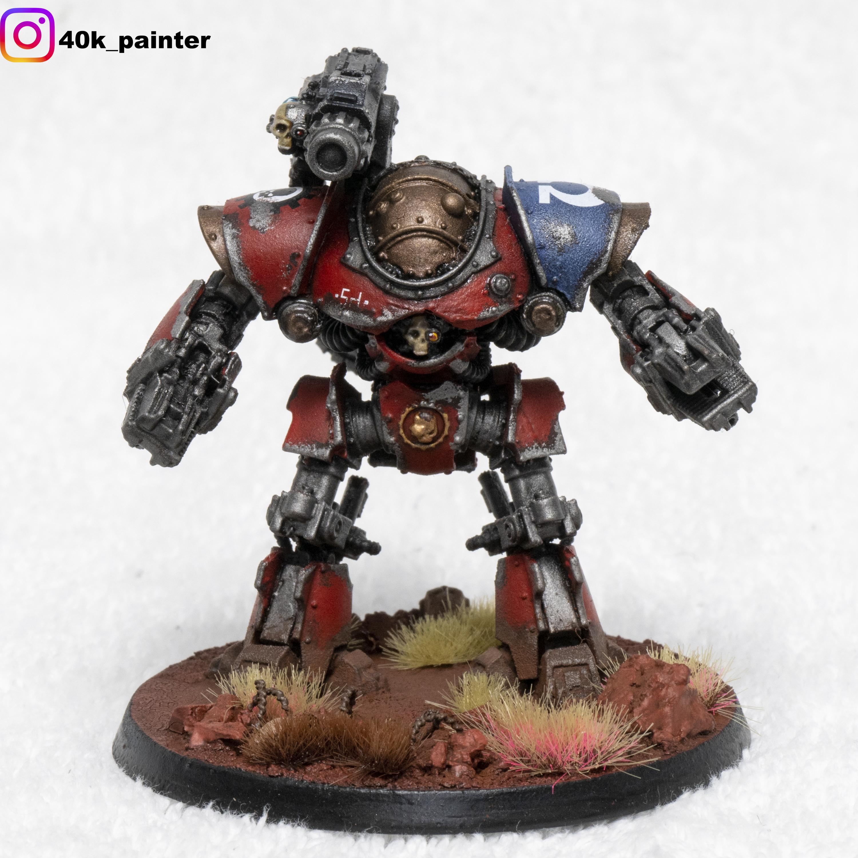 Recently completed these Castellax Battle-Automata for my Ultramarines ...