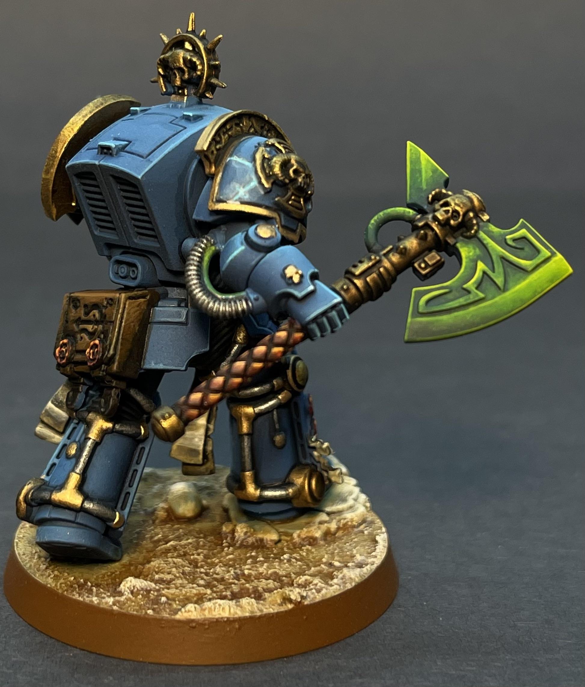 Blood Angels Terminators and a Terminator Librarian | Scrolller