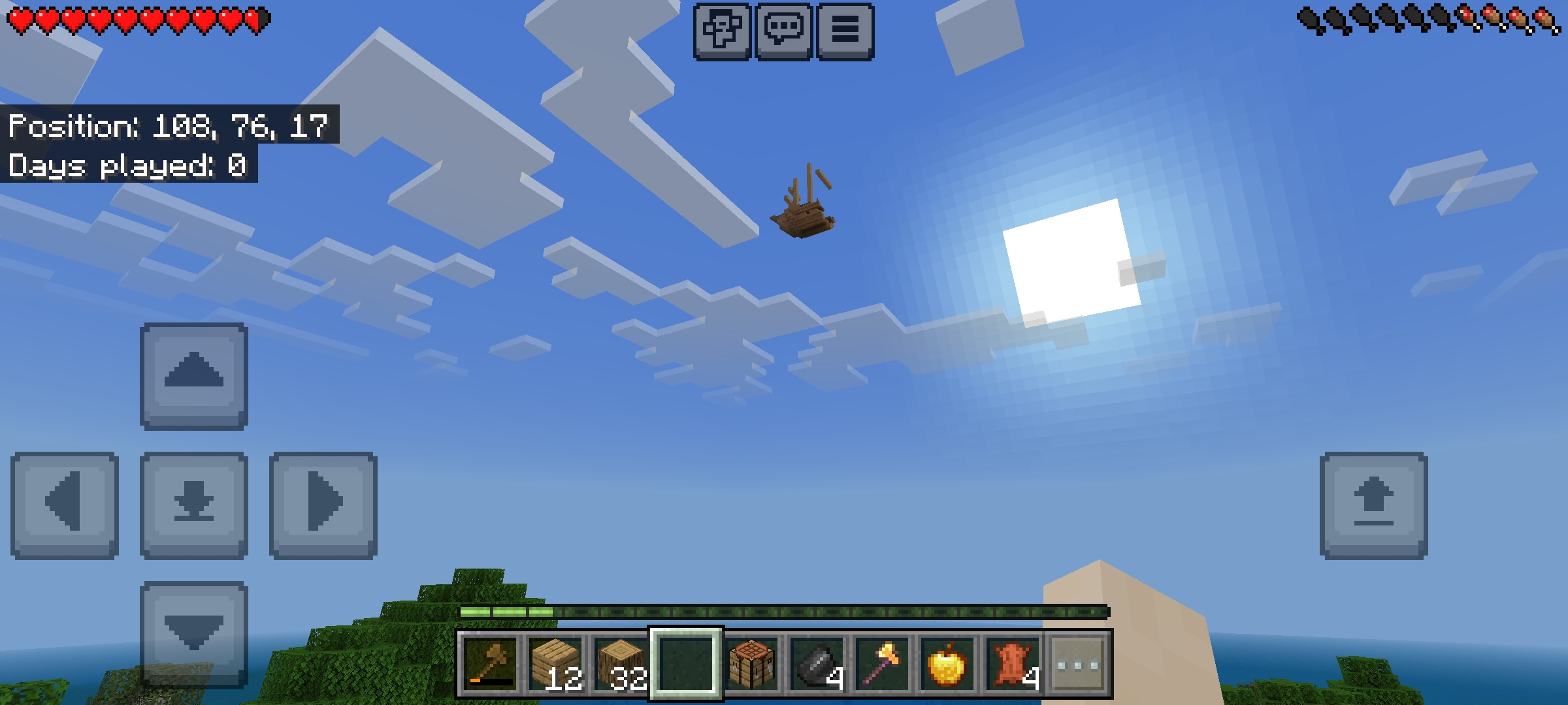 I want a sunken ship, the sunken ship: