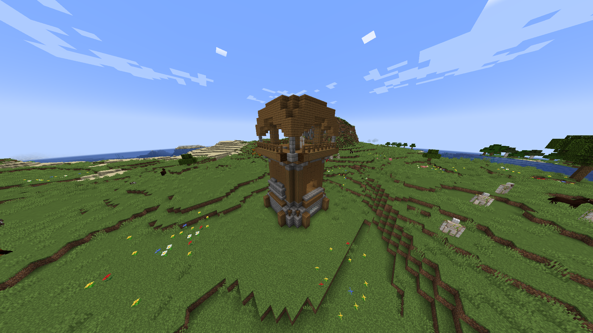 Minecraft Custom Outposts Heres my custom Pillager Outpost Base (WIP) | Scrolller