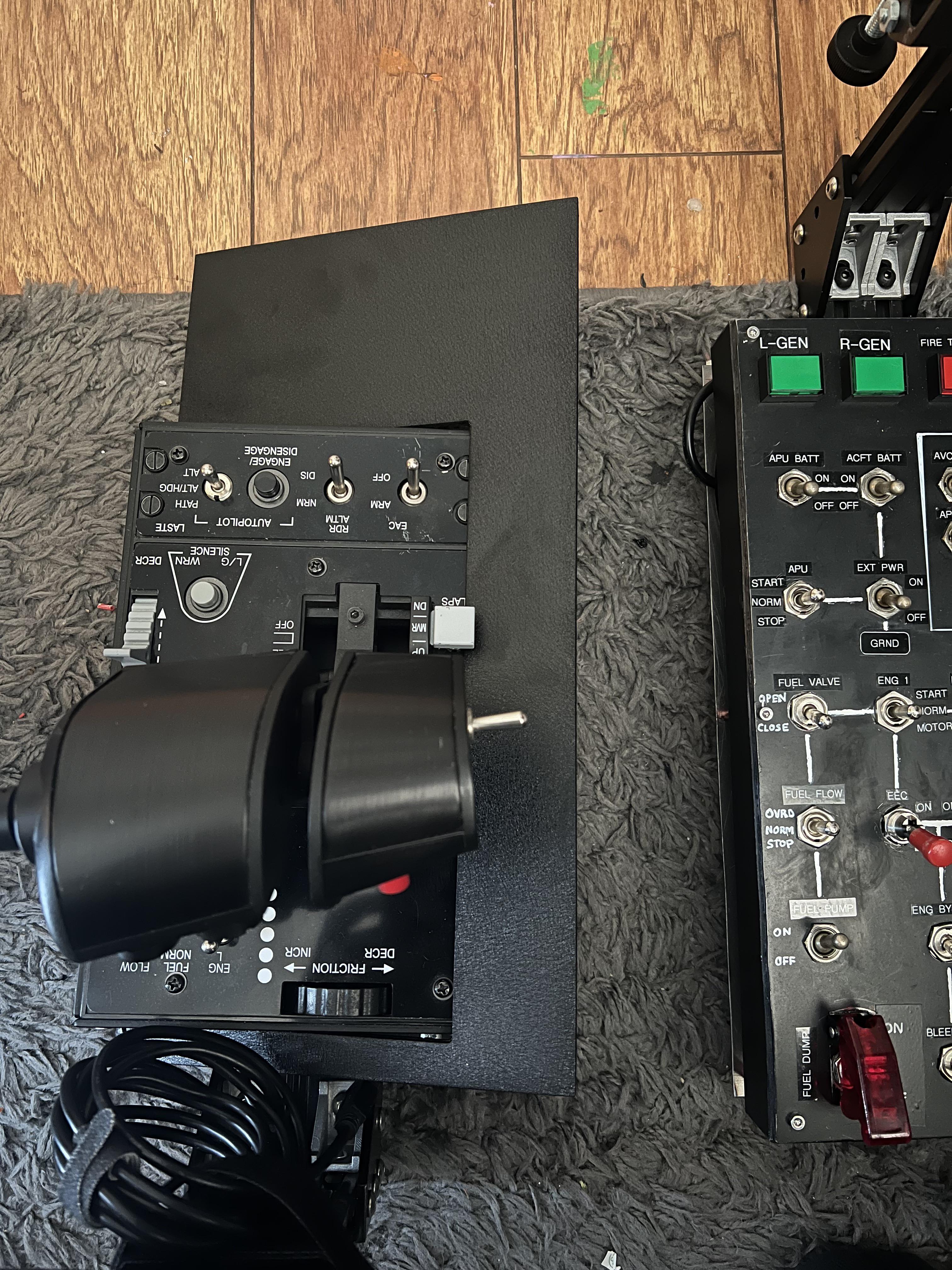 New Flight Simulator UFC panel plus add on for warthog HOTAS | Scrolller