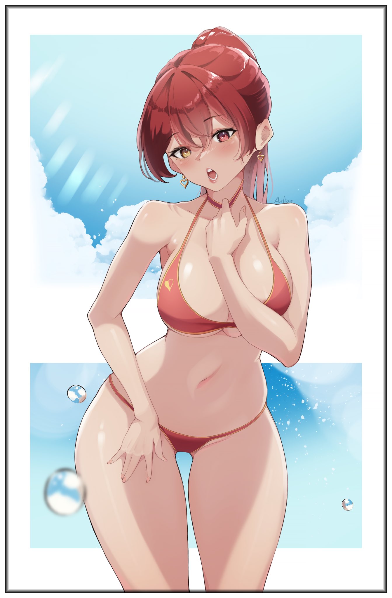Hentai art of a tomboy and femboy roommate, plus busty and curvy anime women in lingerie and office wear.