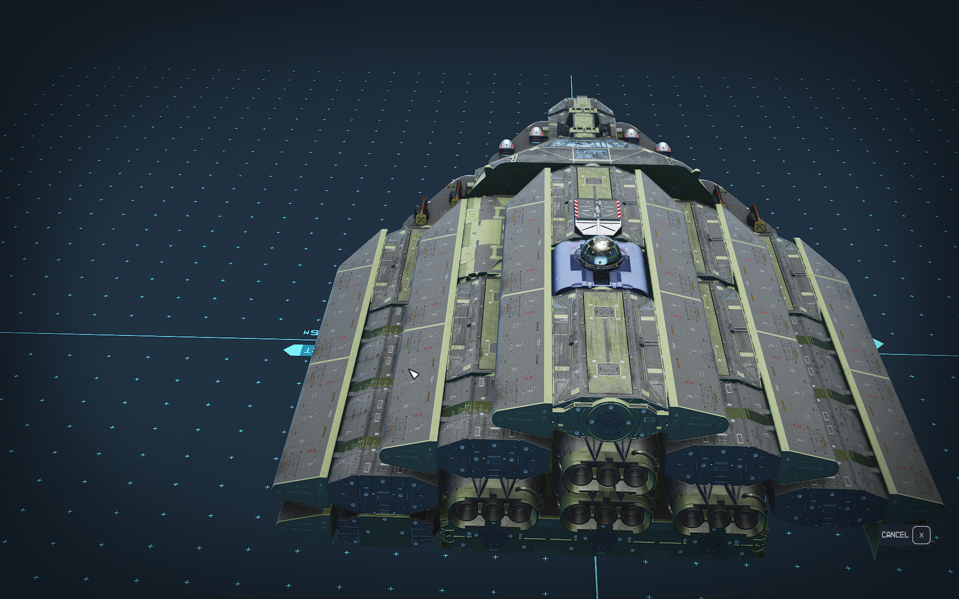 United Colonies Vanguard (UCV) Deep Space Destroyer.