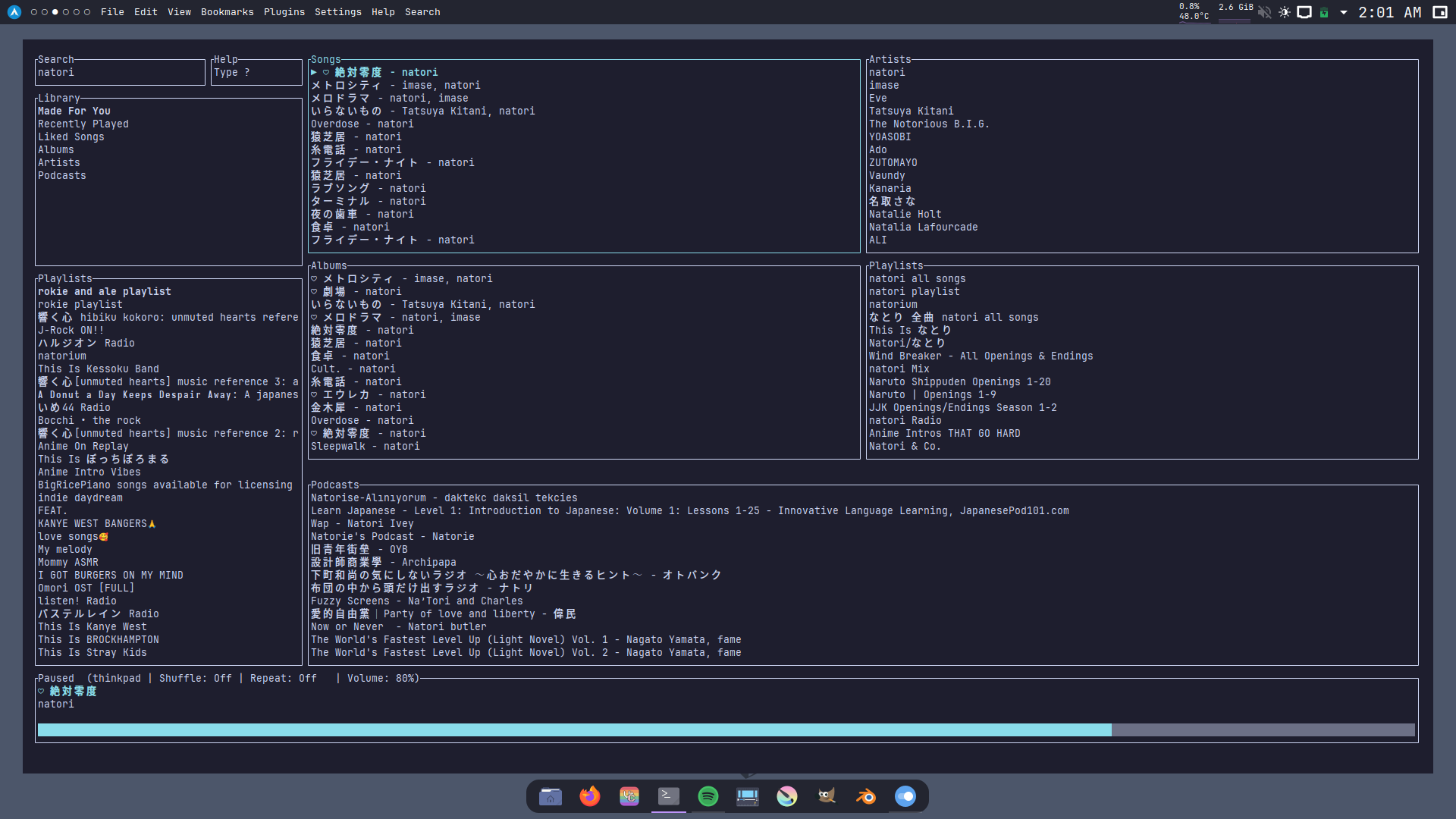 [KDE Plasma] updated catppuccin + dracula rice on arch btw | Scrolller