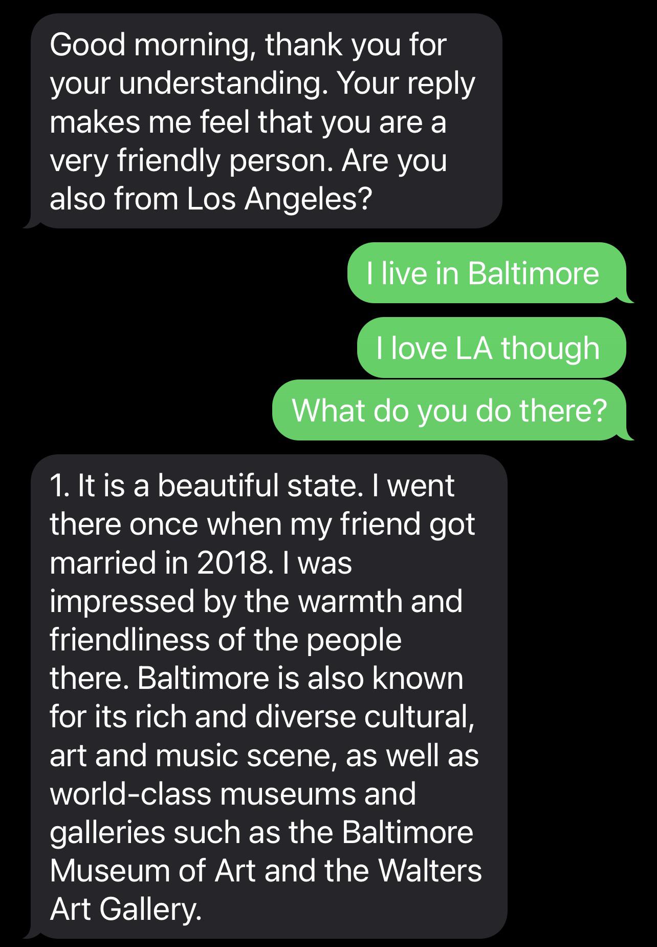 Fauxbait romance scam chat with a white man sending an uncut penis and cock photos