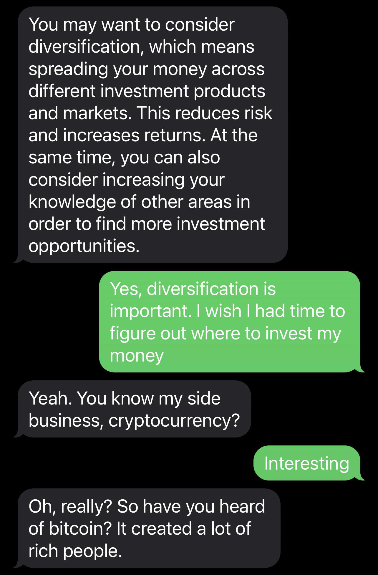 Fauxbait romance scam chat with a white man sending an uncut penis and cock photos