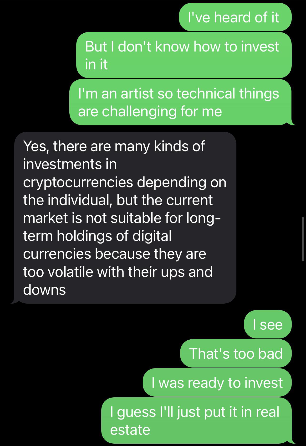 Fauxbait romance scam chat with a white man sending an uncut penis and cock photos