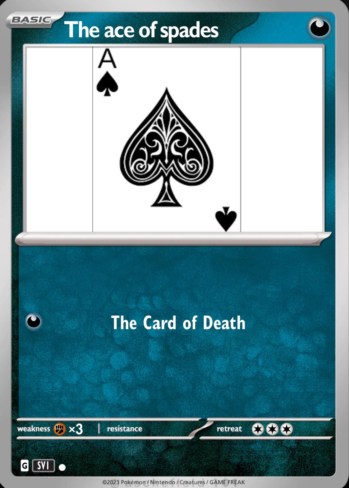 What if…the standard 52 deck are trading cards instead of playing cards