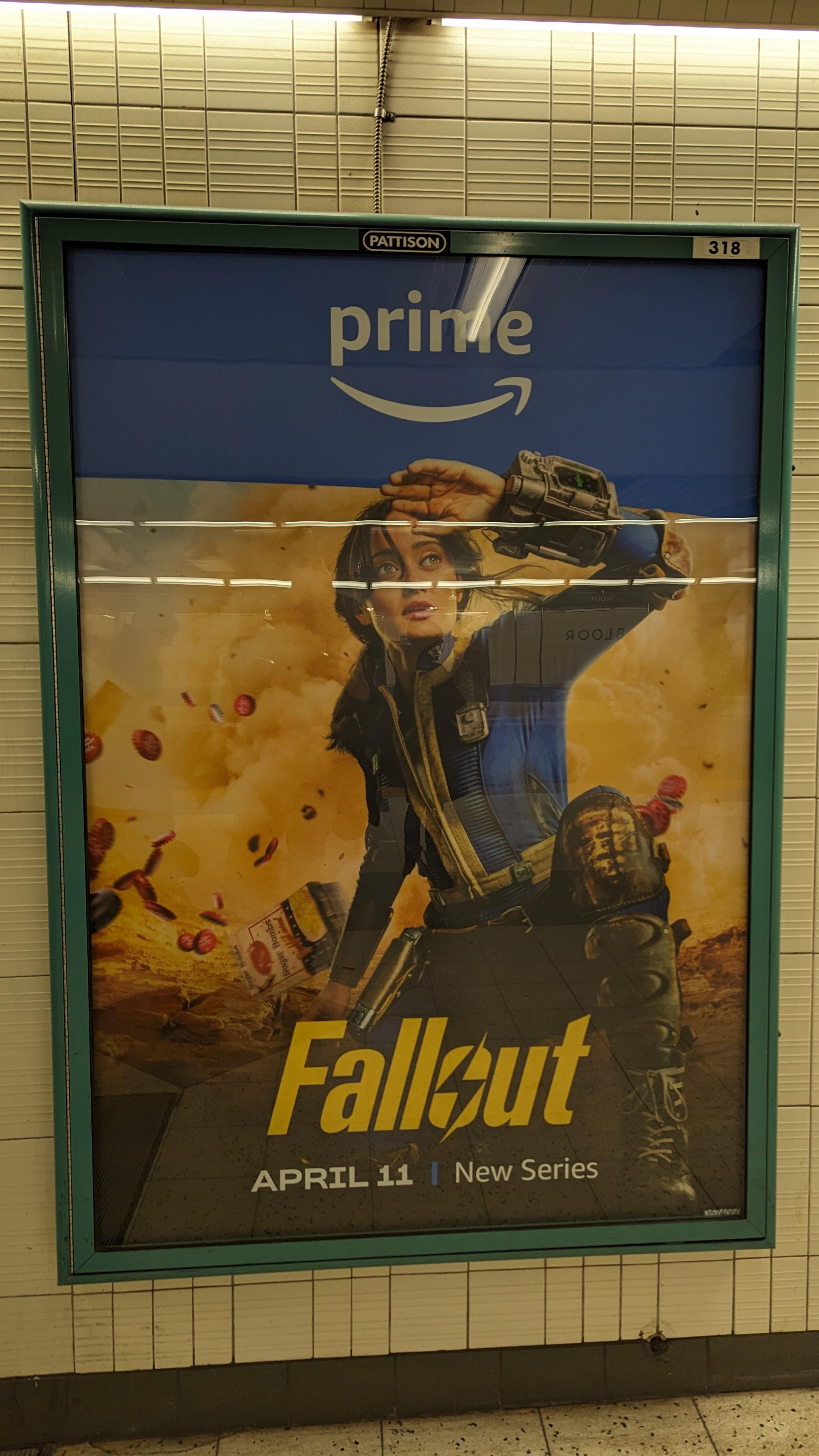 Discover more like Fallout: Fallout Show Ads - Toronto Subway and ...