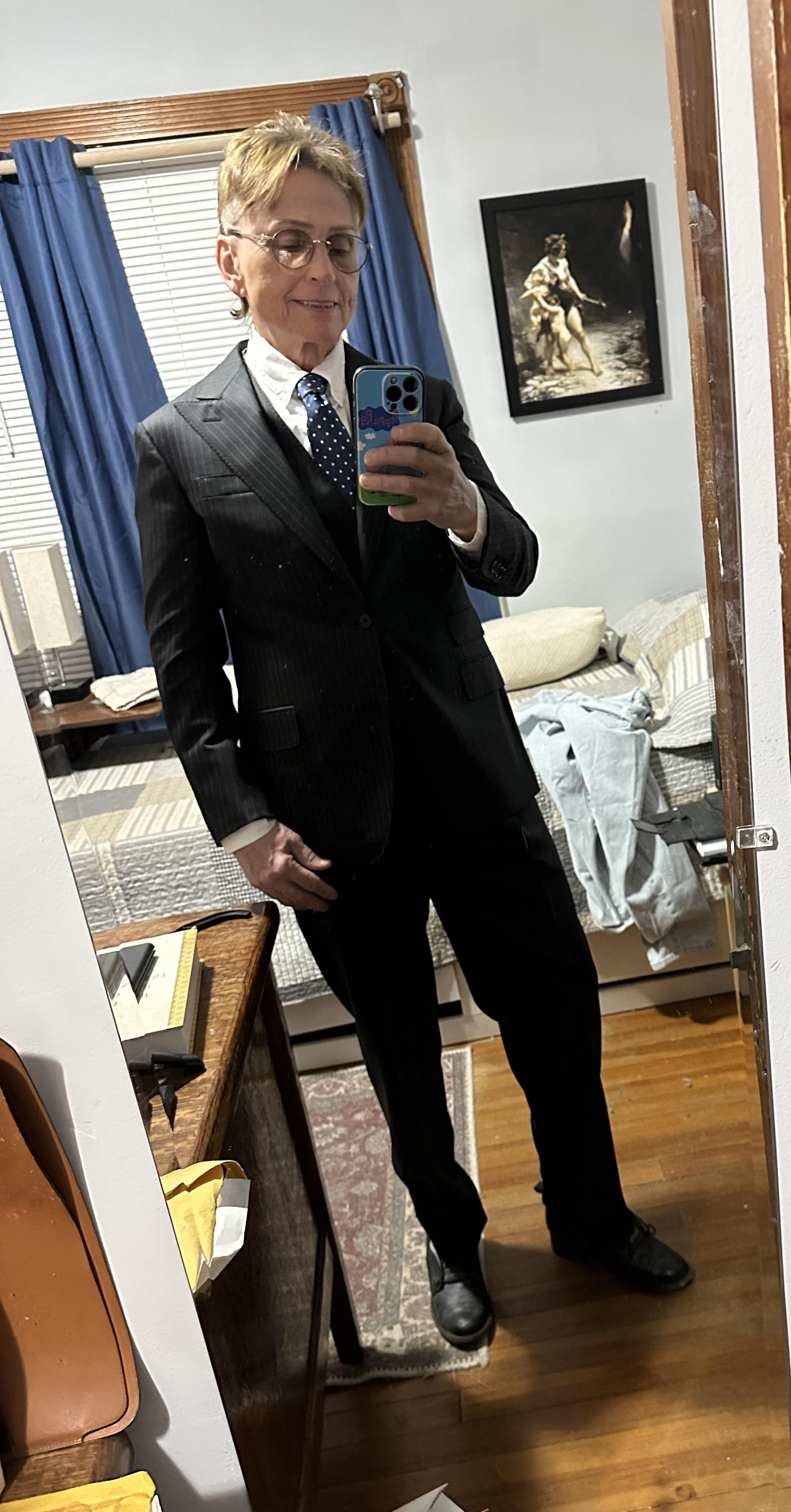 My first ever bespoke suit. I got it at Allen David Custom on Madison ...