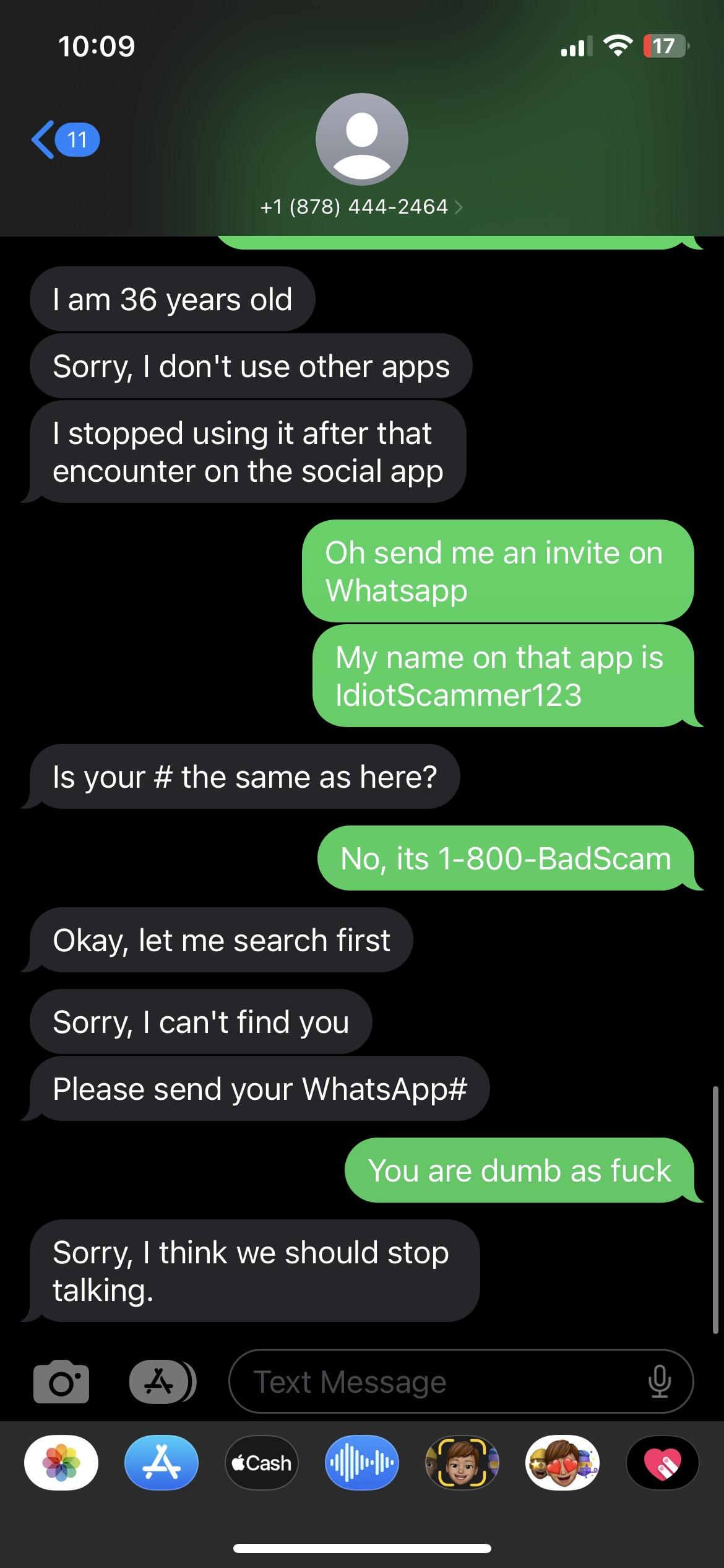 Scambaiting text conversation where a user mocks a scammer pretending to be a jewelry designer.