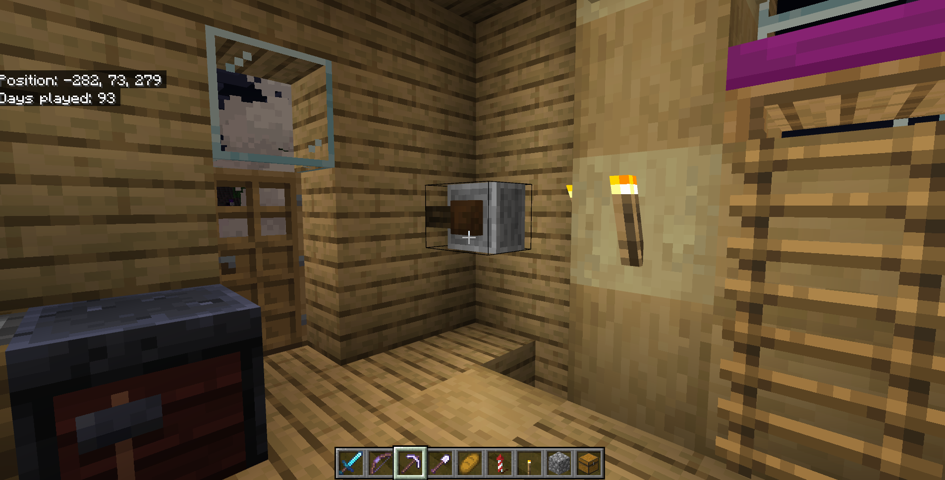 Strange items in my survival world.... | Scrolller