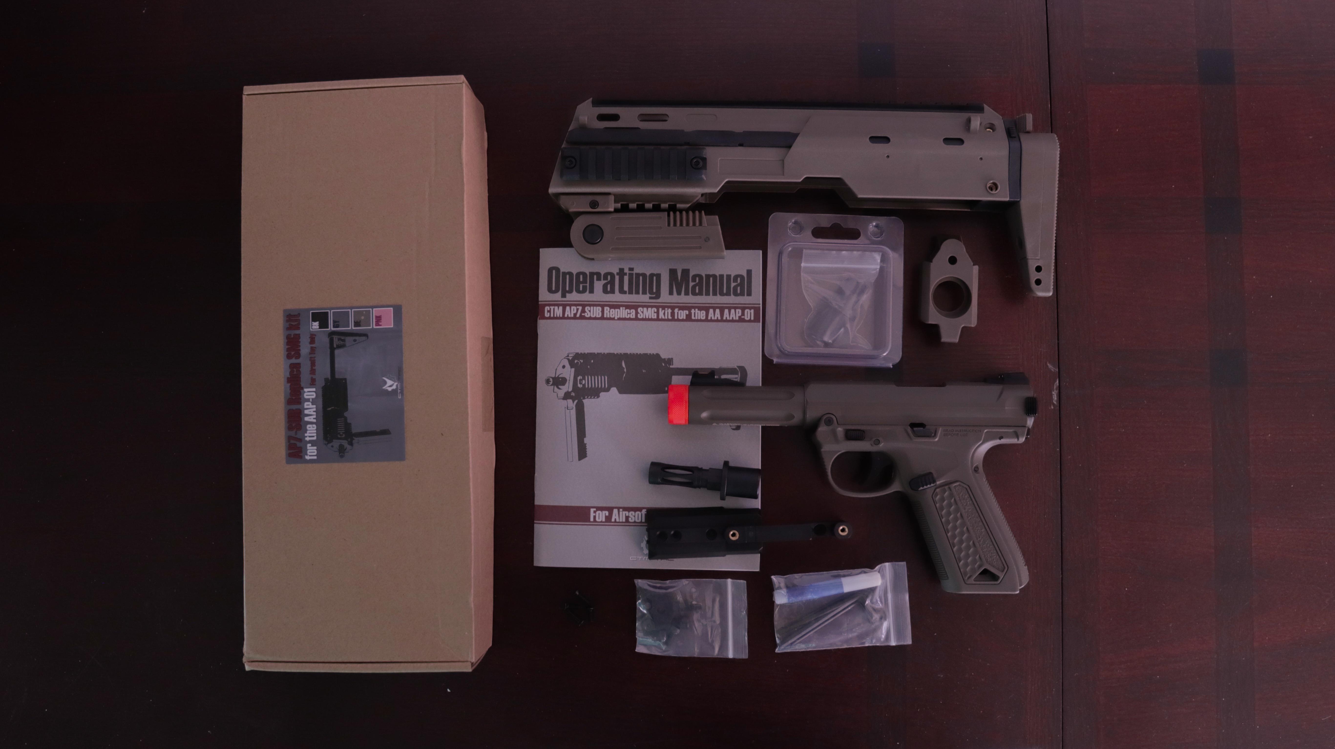 Not everyone might like this but, got the CTM AP7 Kit for my AAP-01 ...