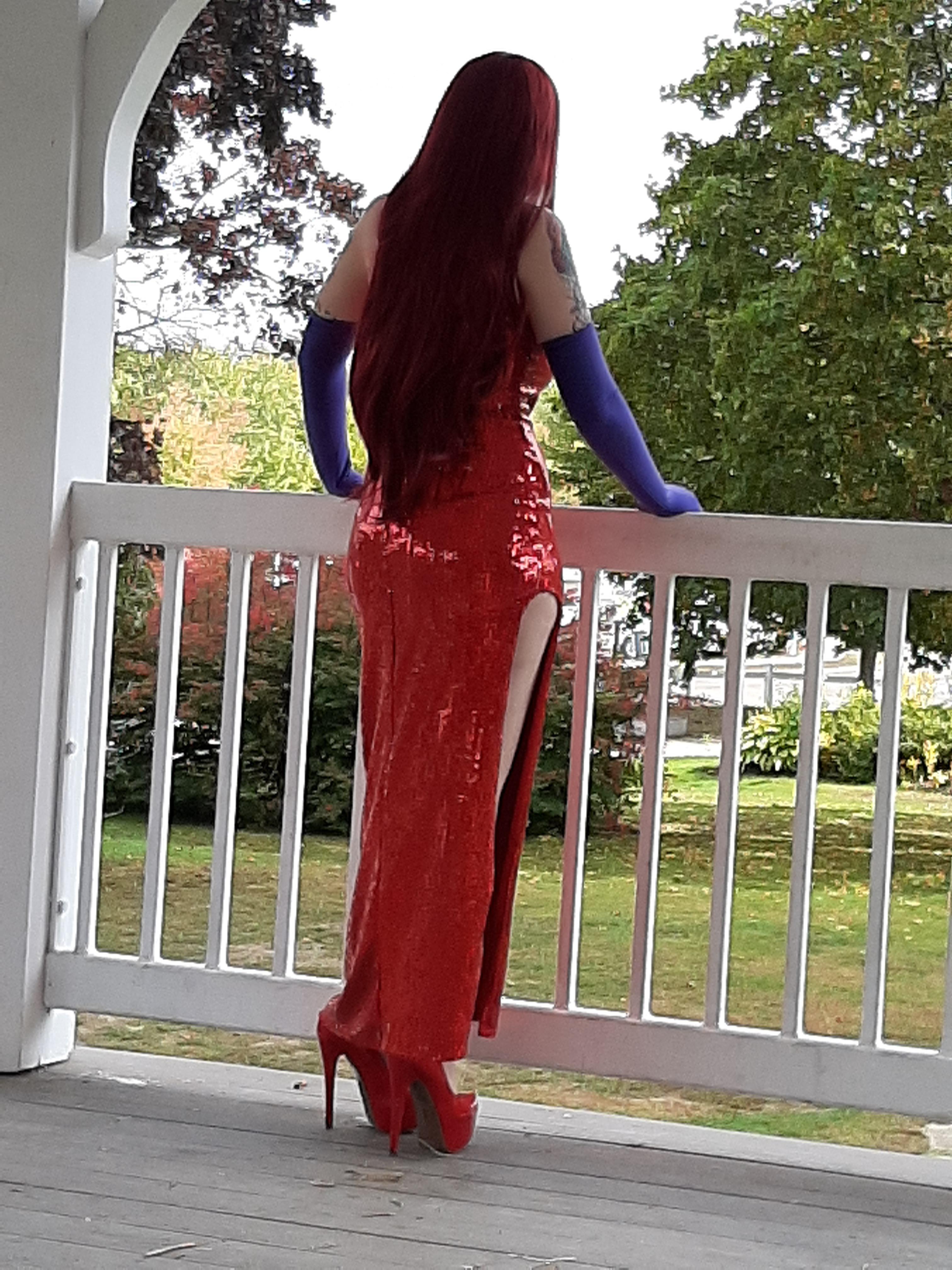 (One of my fav cosplays) me as Jessica rabbit | Scrolller