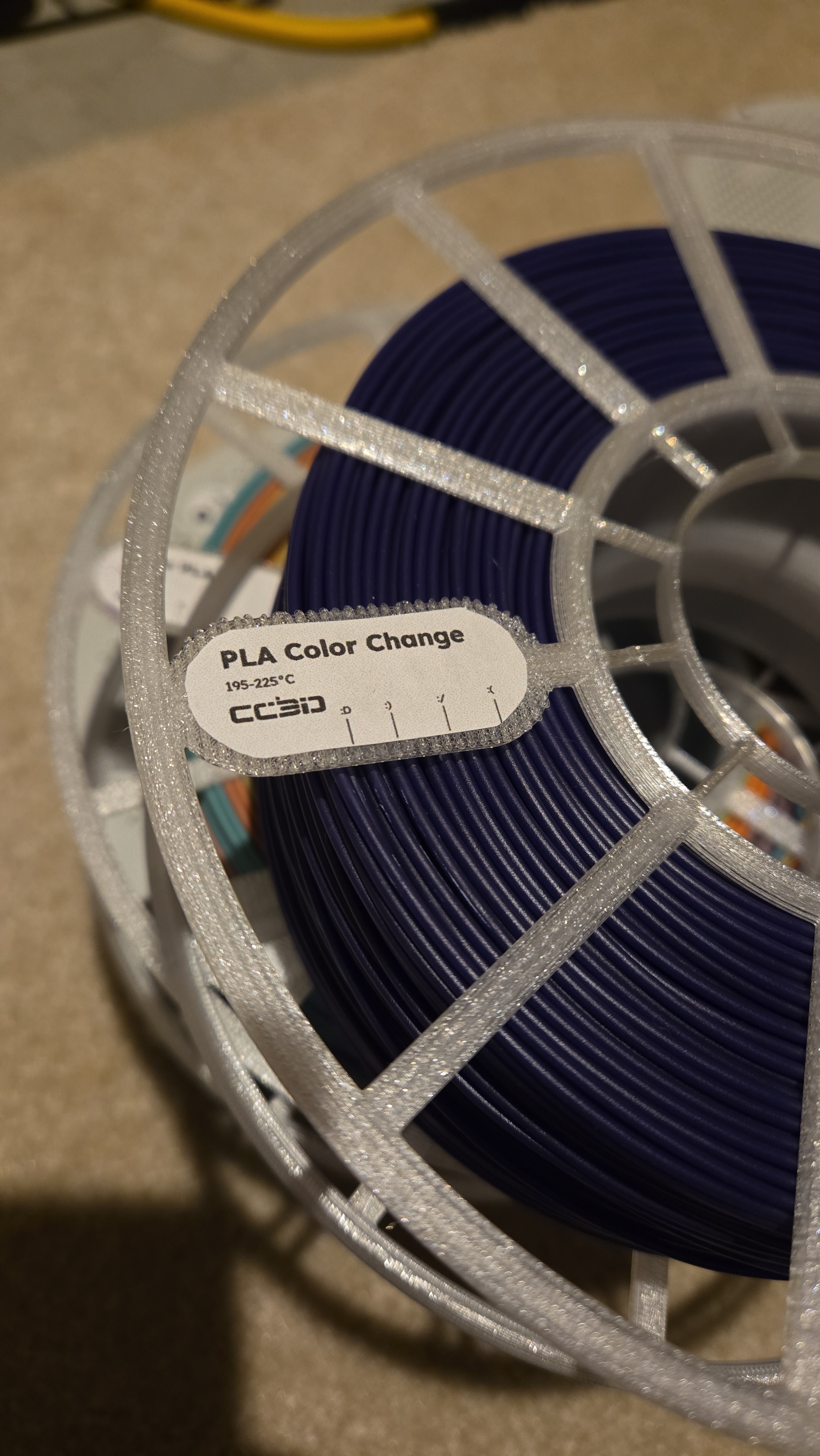 Made these lookalike Bambu filament stickers for my 3rd party filament ...