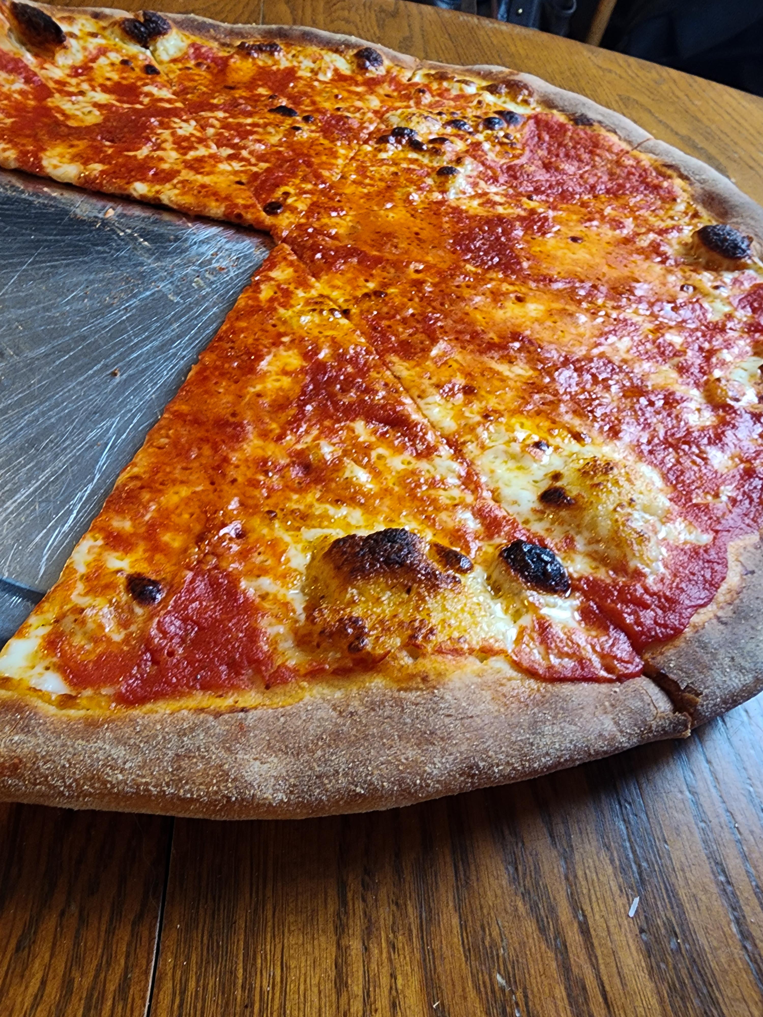 [homemade] 20 inch pizza in home oven. | Scrolller
