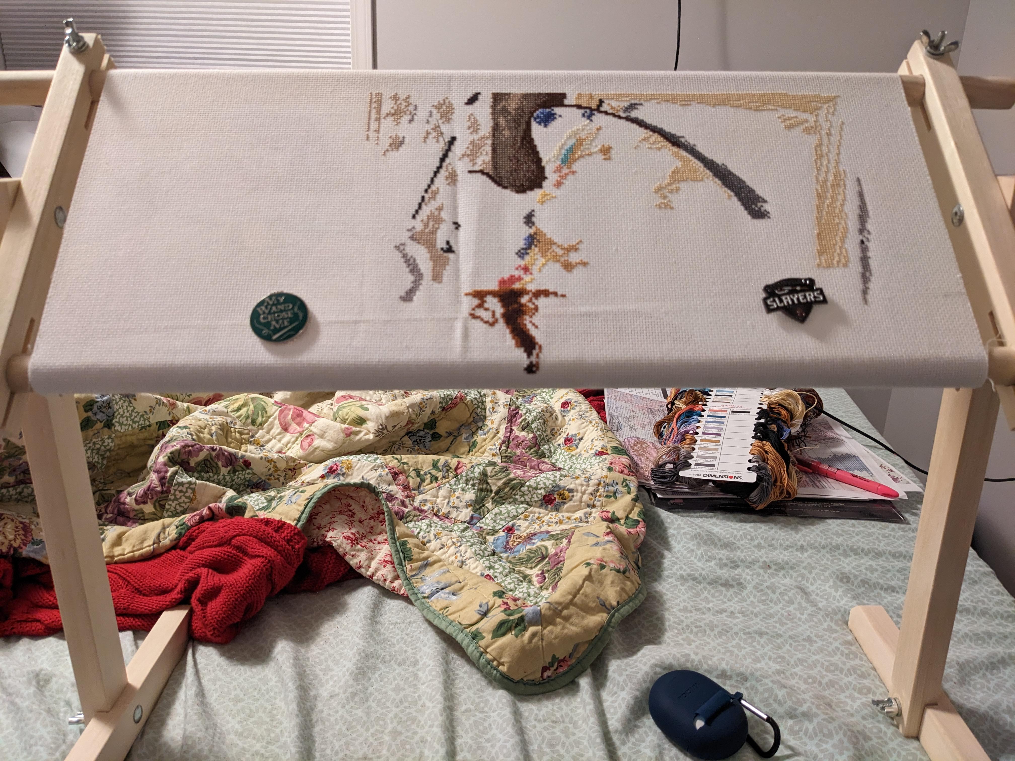 [WIP] Here's to a year full of good stitches and great crafting vibes ...