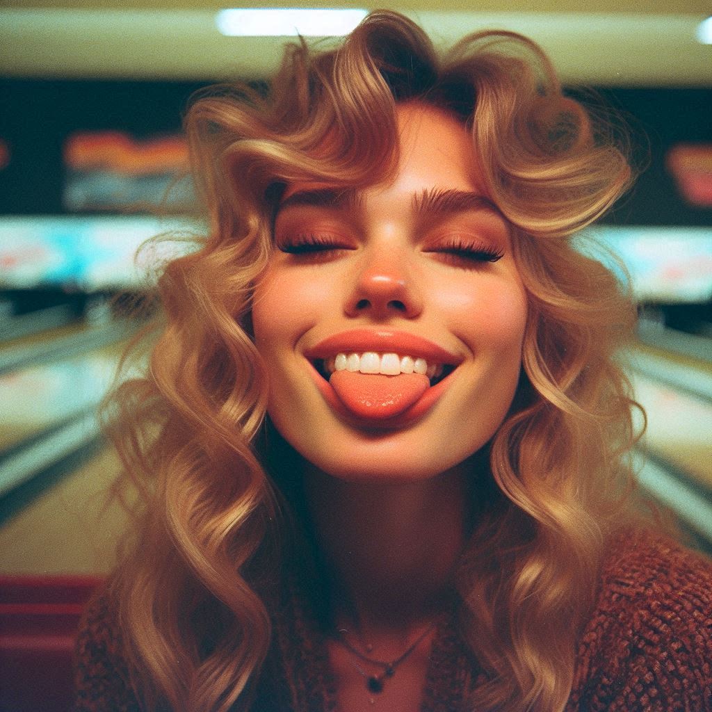 AI art of beautiful women including ahegao faces, curvy figures in bikinis, and pop culture characters.