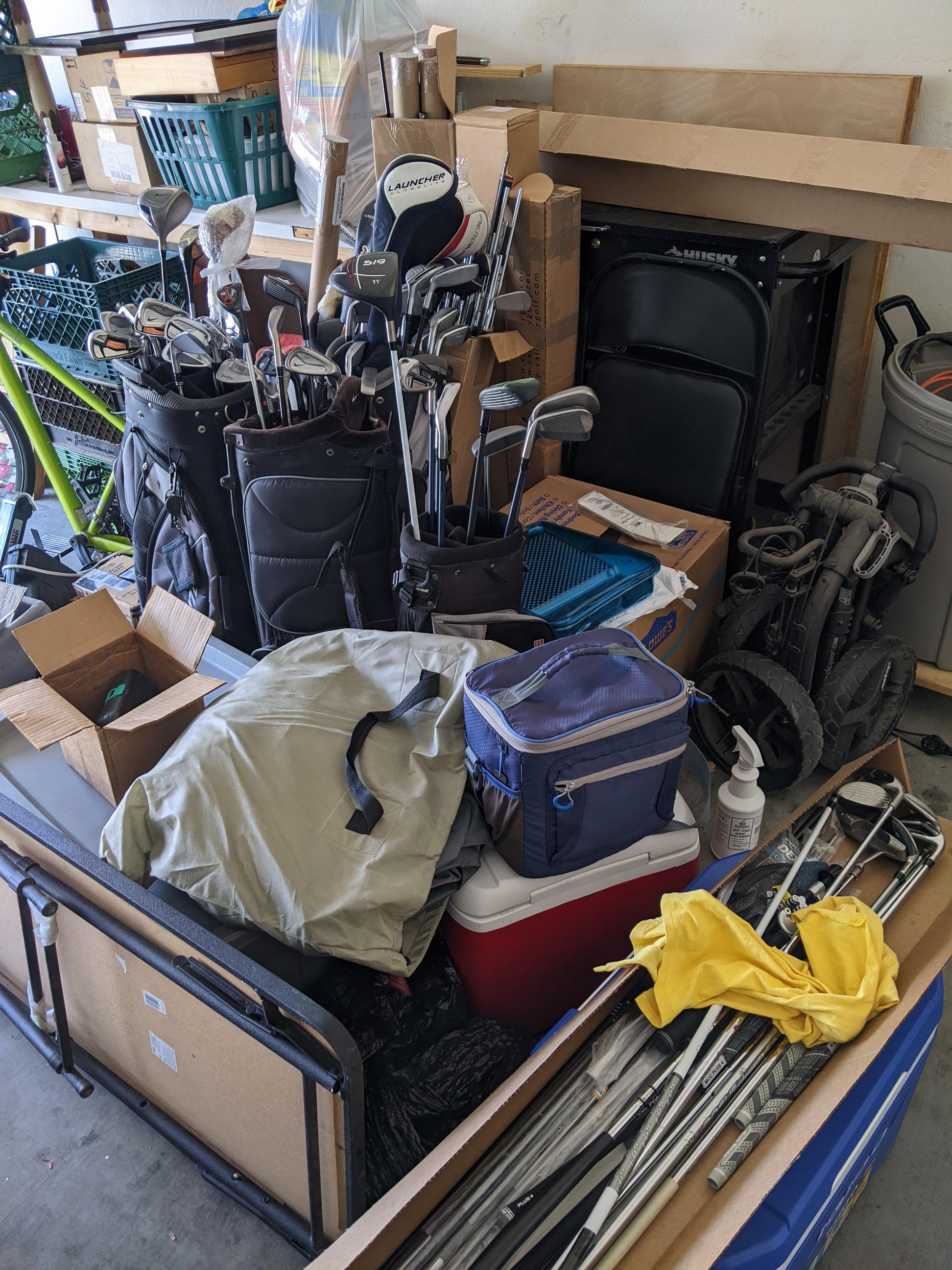 Wonder what a club ho's downsized inventory looks like? # of clubs in ...