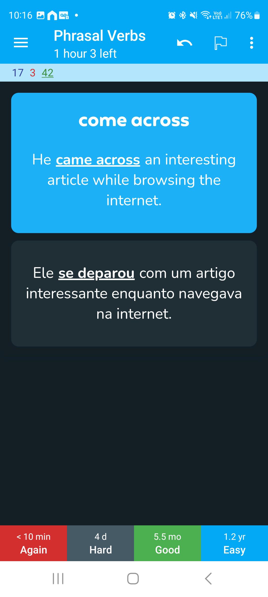 Interactive Flashcards in Duolingo Lessons